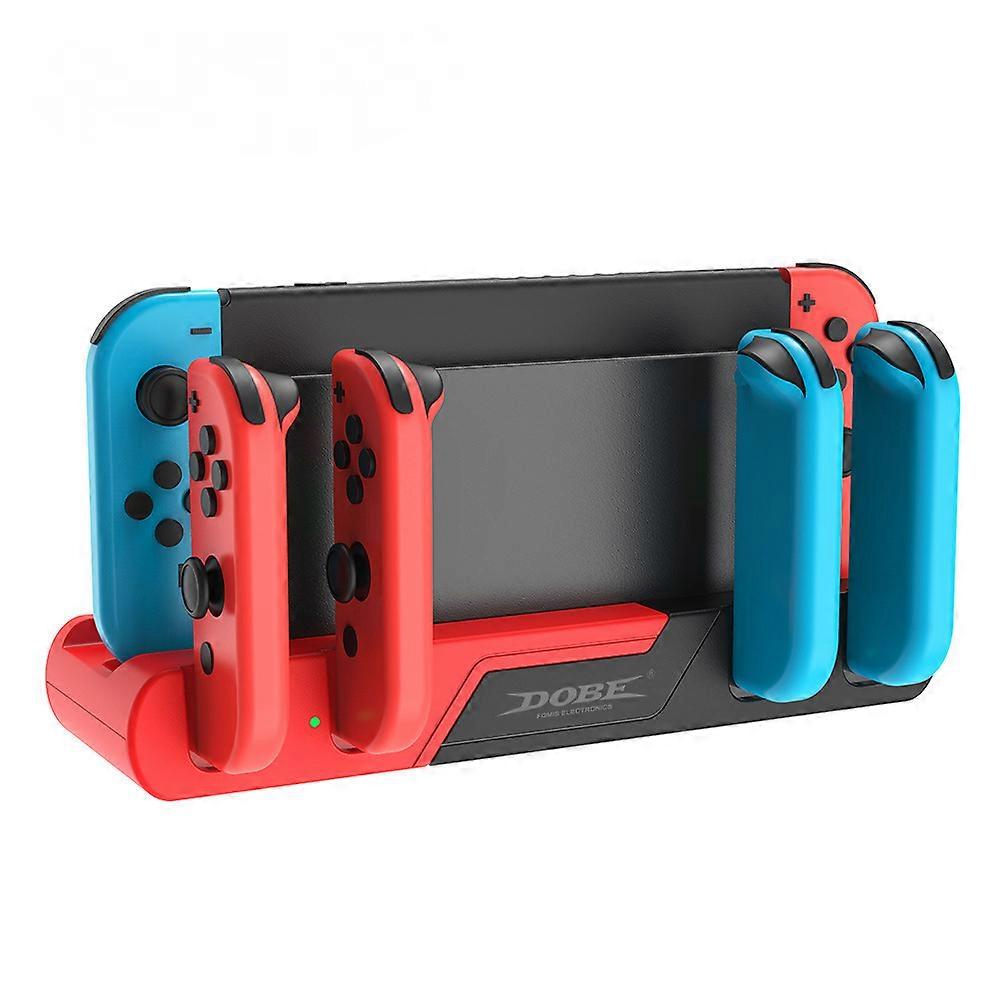 Nintendo SwitchおよびOLEDモデルのJoy-Consと互換性があるSwitchコントローラー用充電ステーション、Joycon用充電ドック