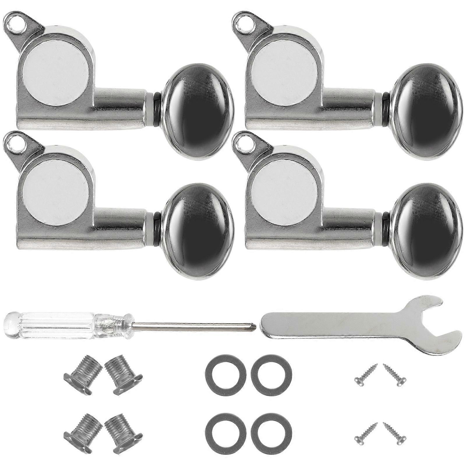 Guitar Tuner Pegs Set Durable & Practical Tuning Pegs for Ukulele and Acoustic Guitar, Stable Sound, Essential Accessory for Musicians