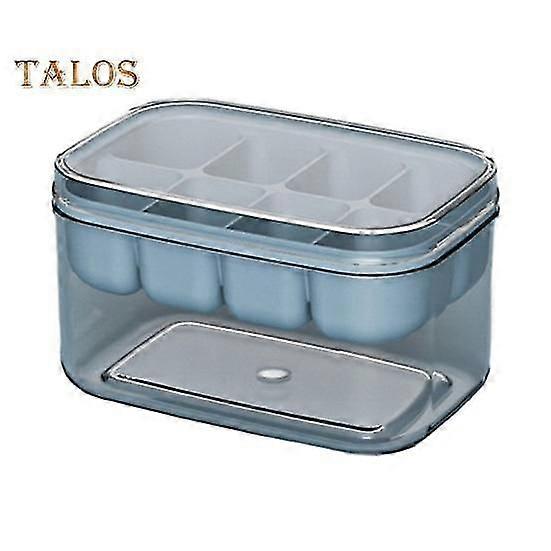 Ice Cube Mold Creative 2-in-1 Ice Cube Maker with Storage Box Easy to Demould Ice Making Mold for Home