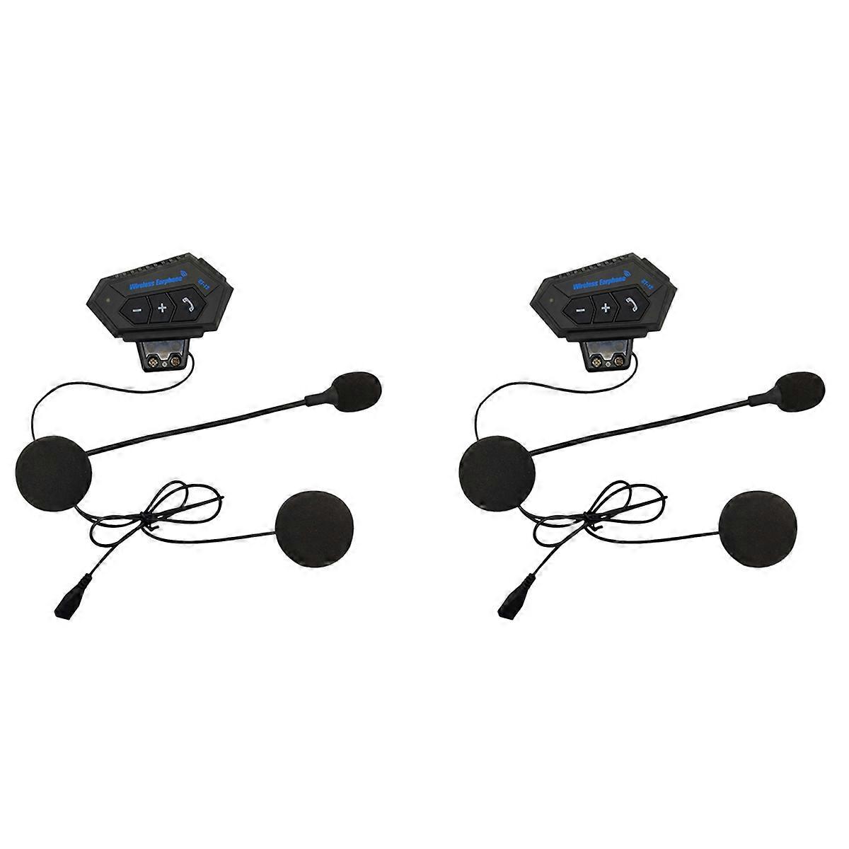 BT12 Car Bluetooth Headset Motorcycle Helmet Bluetooth Headset