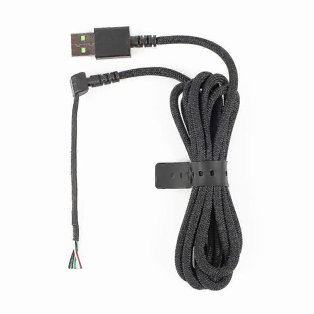 2M USB Mouse Cable PVC Mice Cord Replacement DIY For DeathAdder V2 Mini Mouse,USB Mouse Cable, 2M Length, PVC Material, DIY Replacement For DeathAdder