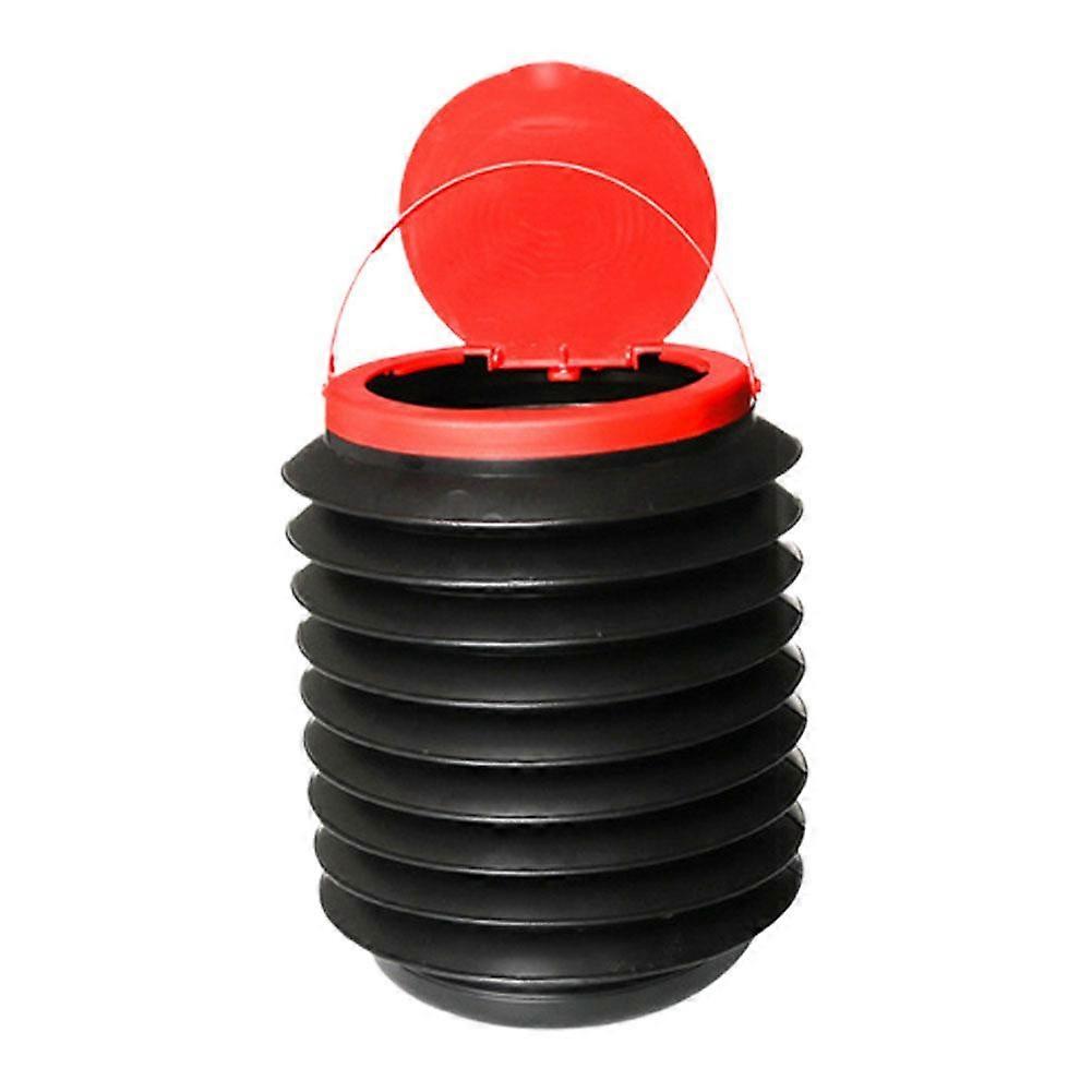 Car Trash Can Multifunctional Telescopic Folding Bucket Portable Auto Interior