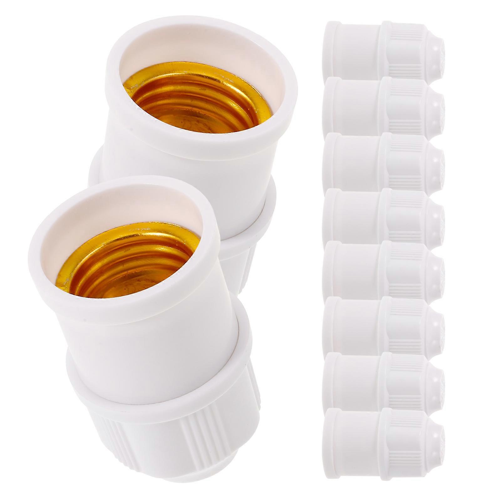 Lamp Sockets Parts E27 Pendant Light Socket Modern Style 6.00X3.80X3.80CM 10Pcs