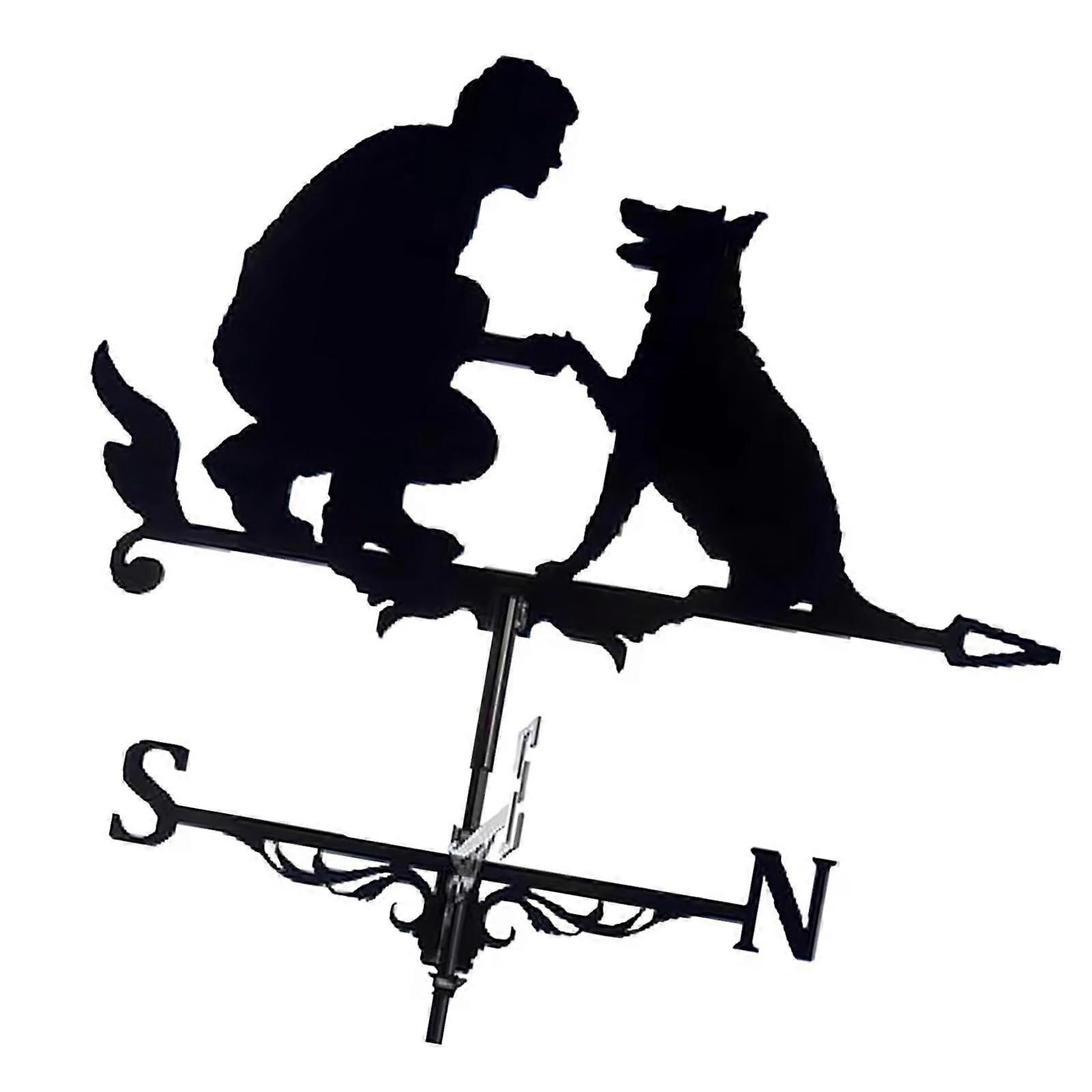 Architectural Weather Shovel for Garden Roofs - Easy Install, Durable Metal Pavilions, Wind Direction Control