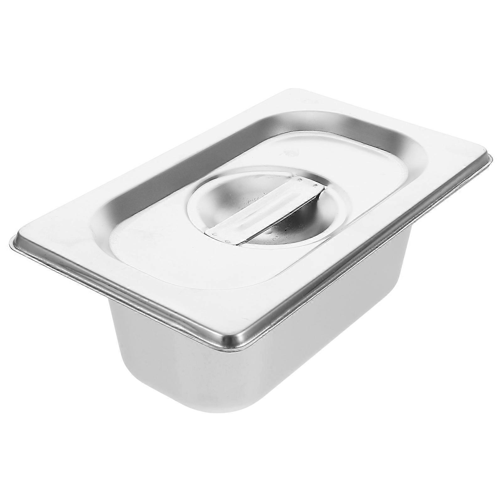 Ice Cream Container Stainless Steel for Ice Cream Storage with Lid