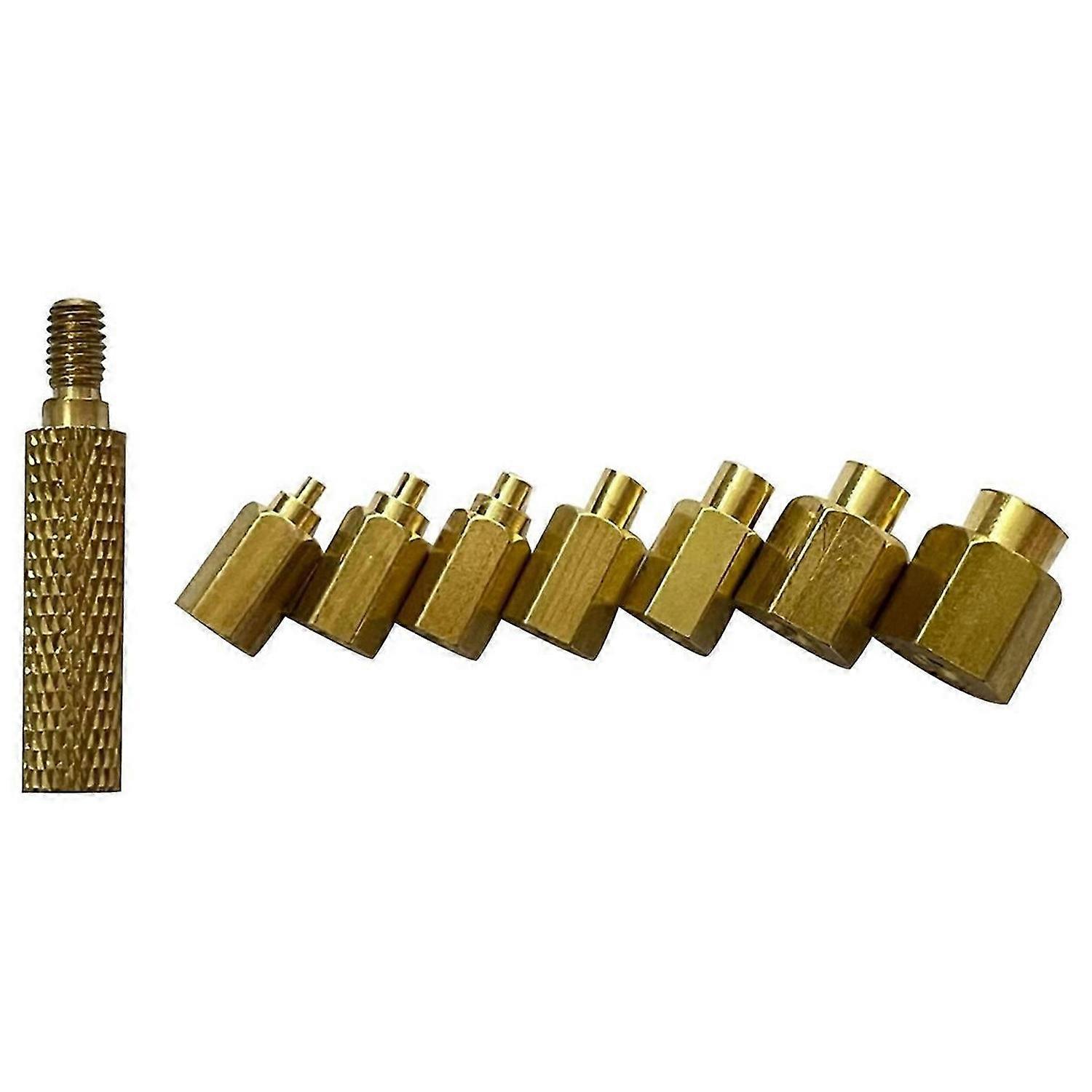 Heat Insert Nut Iron Tip M2-M8 Brass Thread Head Hot Melt Nut Heat Insertion Tool for Plastic 3D Pri