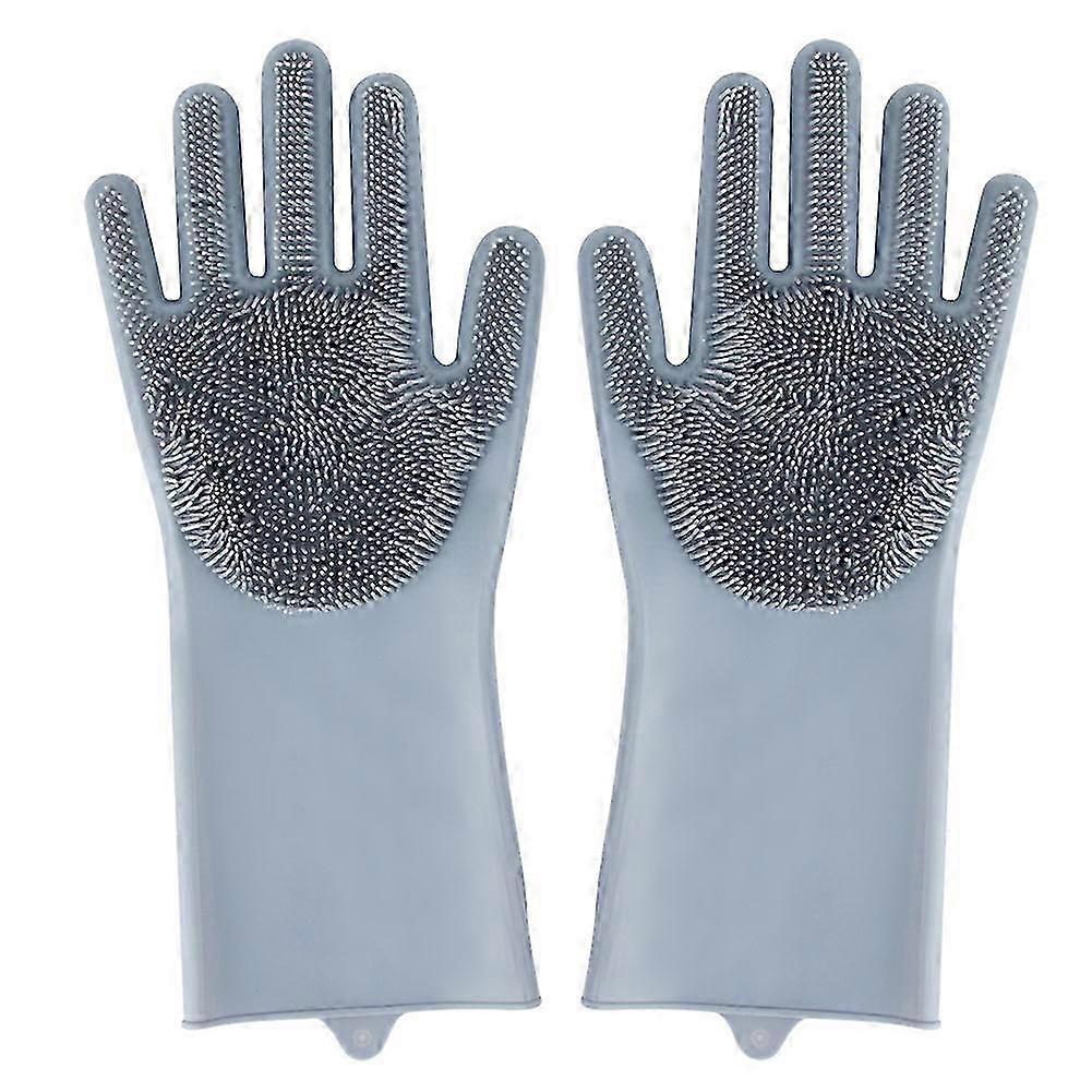 2PCS Silicone Bath Brush Gloves Suitable for Pets