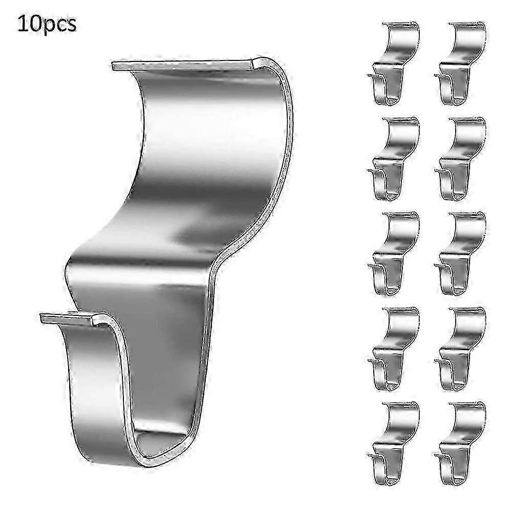 10Pcs Heavy Duty Outdoor Hooks Clips for Hanging Items