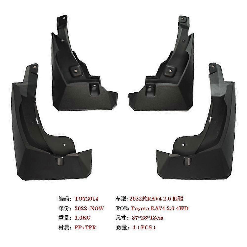 Applicable To 23 Certain Brand Rav4 Fender 19-22 Rav-4 Car Mud Block Accessories