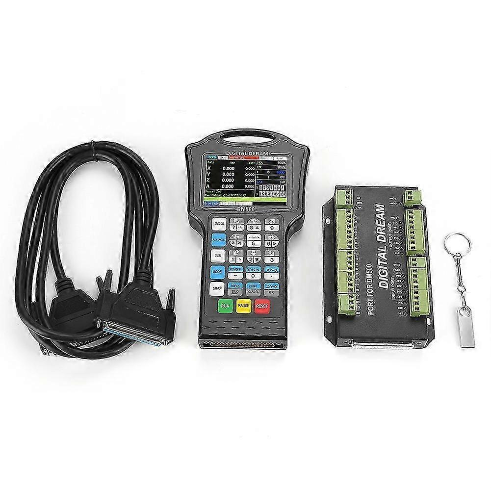 1 set Handheld 4 Axis Controller CNC Control System for Router Engraver(T4)