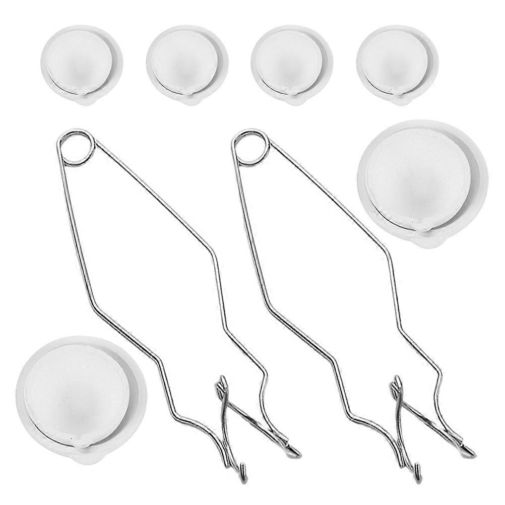 Δοχείο τήξης κοσμημάτων εμπορικό καυτό περιβάλλον 1Set σωλήνων δοκιμής σύσφιξης σωλήνων δοκιμής τύπων χαλαζία μετάλλων που συσφίγγει το καυτό περιβάλλον 1Set