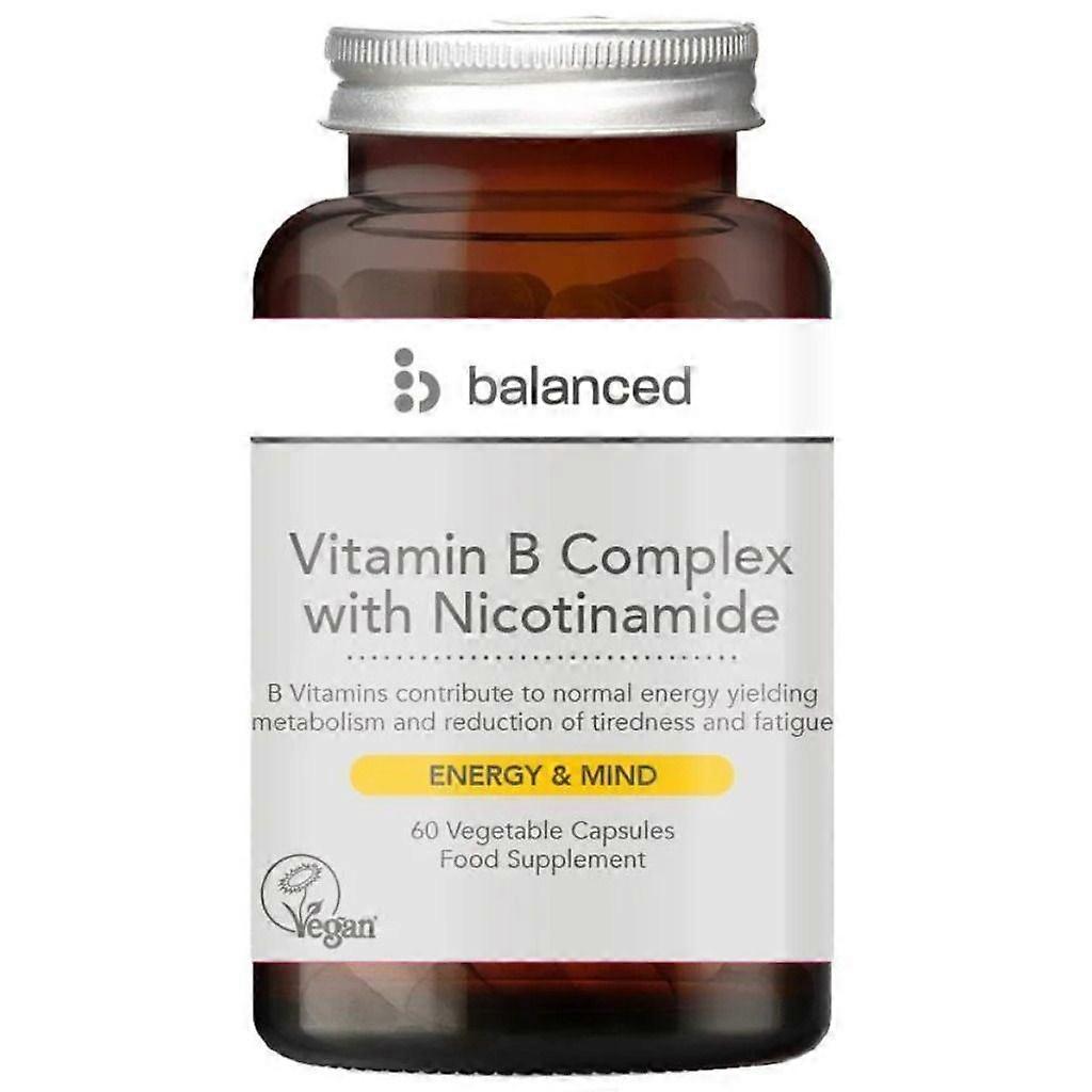 Balanced Vitamin B Complex Capsules 60