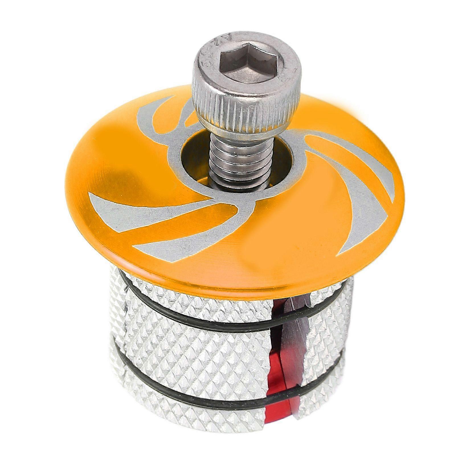 CANSUCC Bicycle Front Fork Standpipe Expansion Core Front Fork Standpipe Hanging CoreGold YMQX)