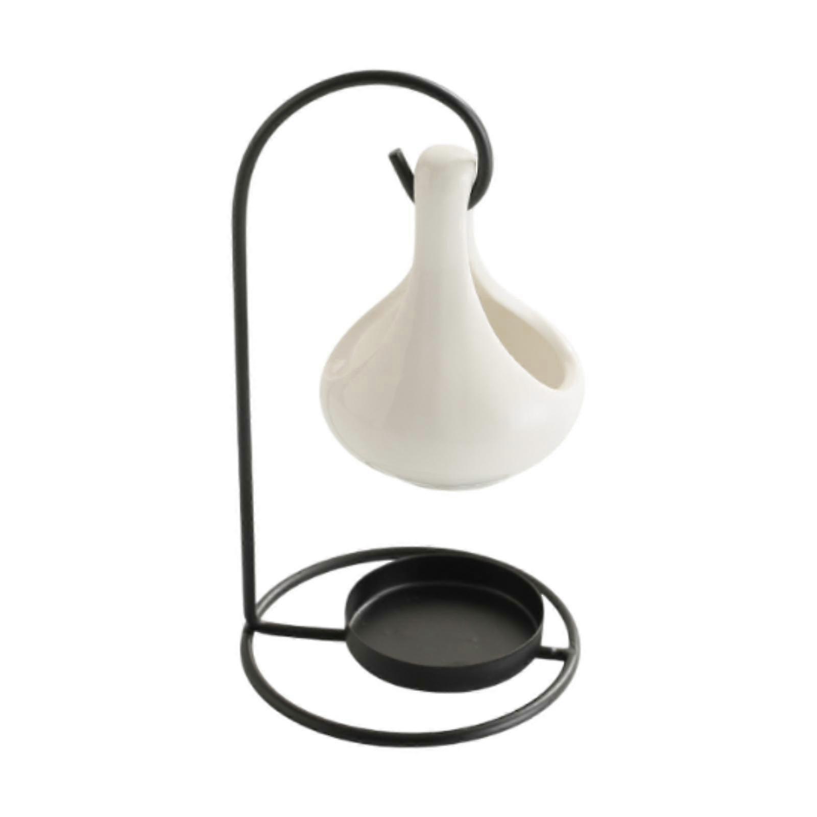 Ceramic Hanging Oil Burner Pot - Essential Oil Diffuser & Tabletop Decor