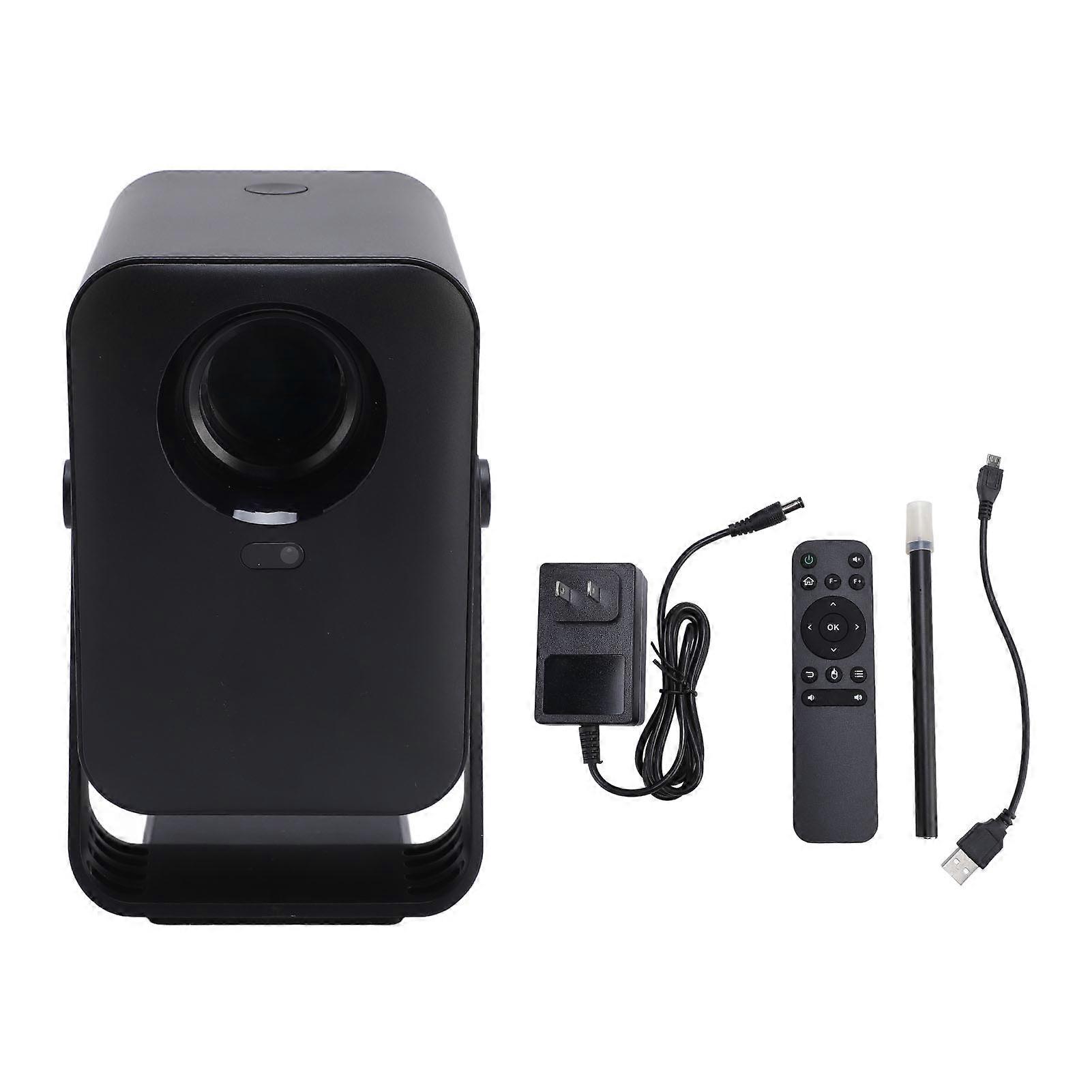 Portable 1080P Projector with WiFi 6, Bluetooth, 270° Rotation, Android TV 13.0