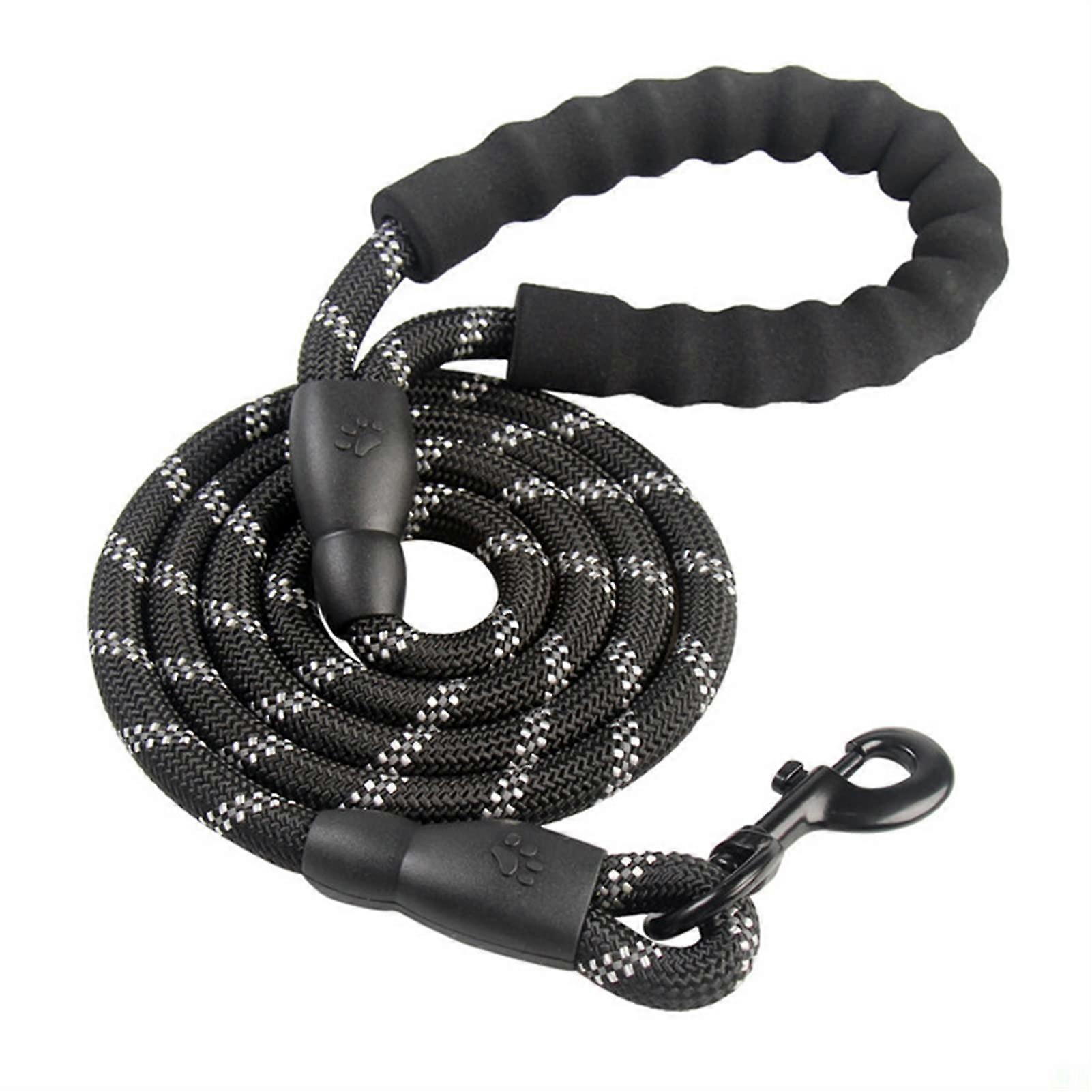 Retractable dog leash, Braided pet leash, Reflective, Soft, for medium and large dogs, Pet walking, Training leash, Dog leash