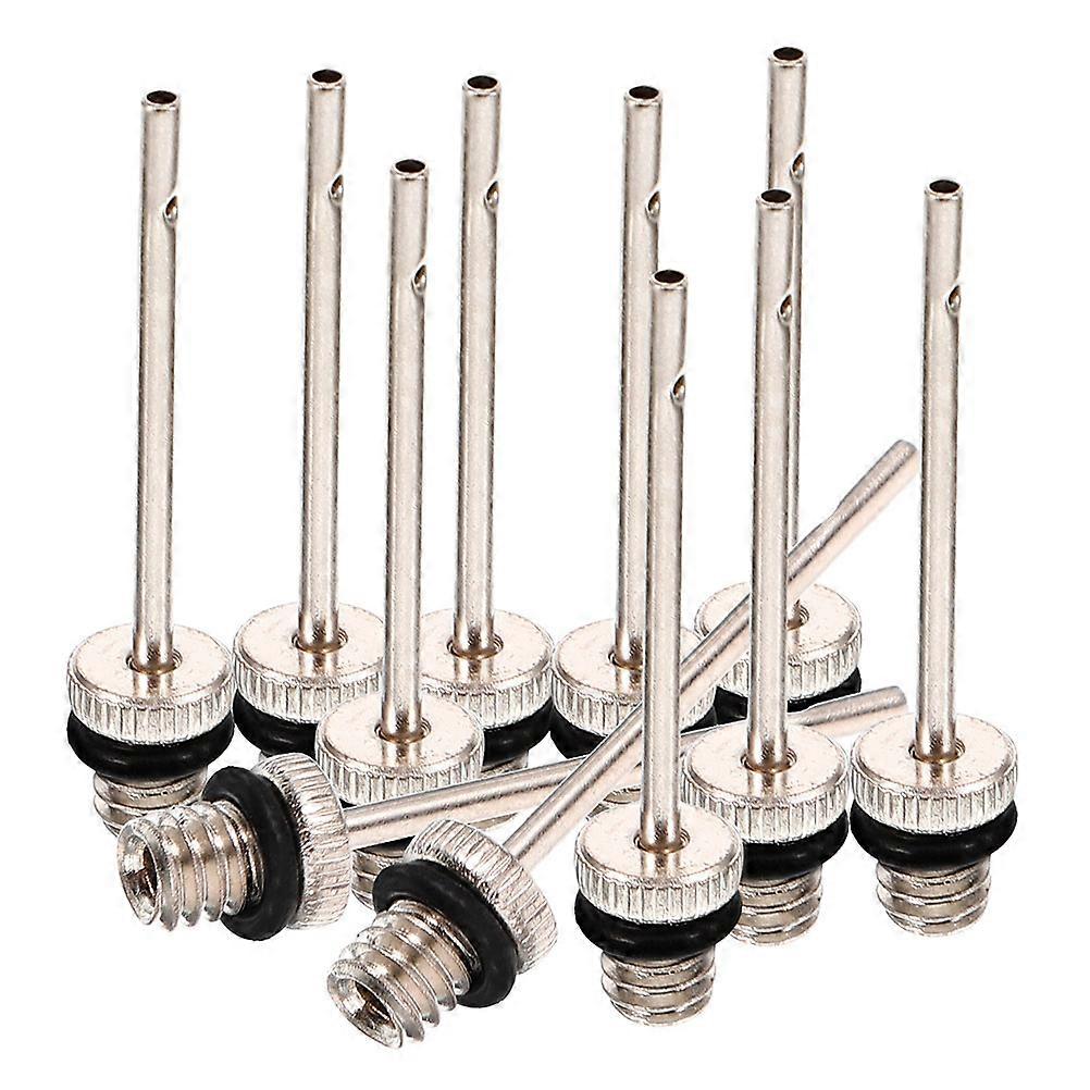 15pcs Metal Ball Pump Needles for Inflating Footballs Basketballs Volleyballs Durable Multi Function Adapter for Efficient Sports Ball Maintenance