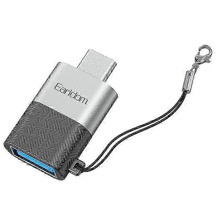 EARLDOM OT72 USB 3.0 hona till typ-c hane mini omvandlare aluminiumlegering OTG-adapter