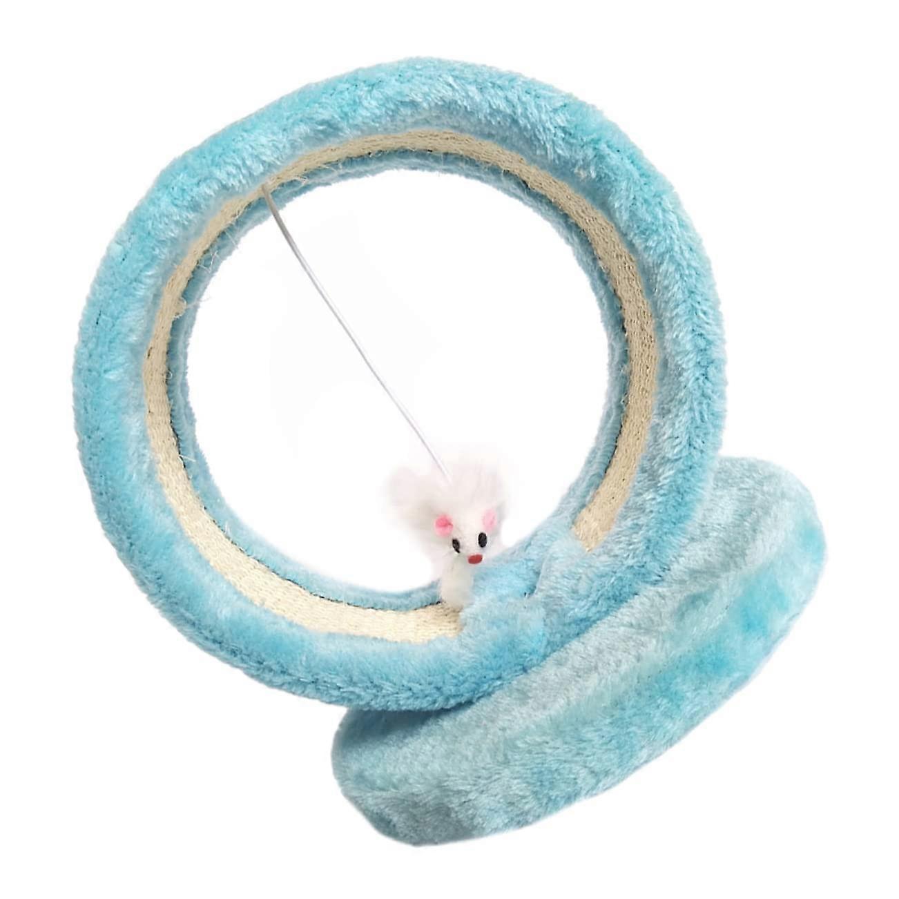 Cat Scratching Board with Interactive Toys and Hanging Climbing Frame for Cats