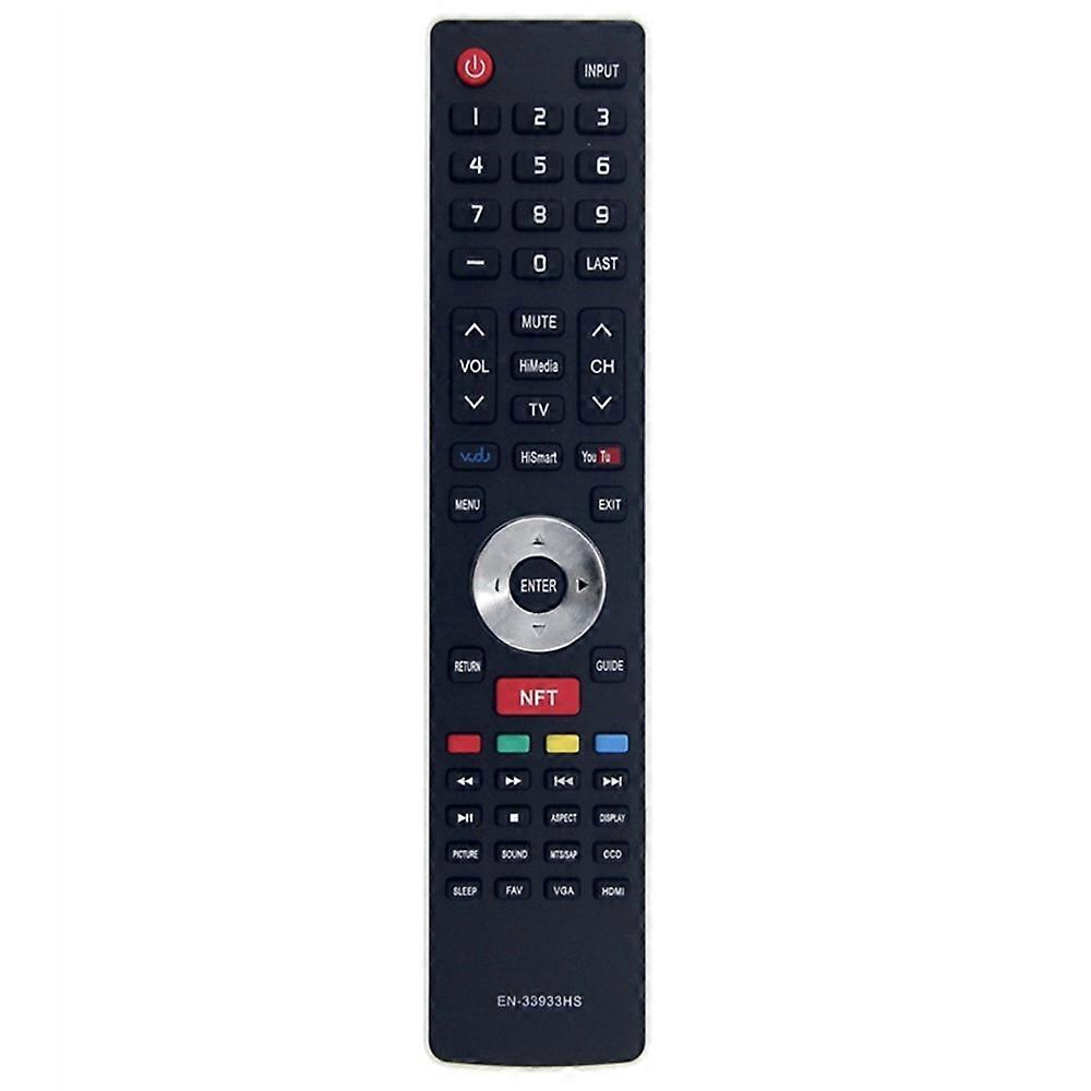 EN-33933HS Compatible For Hisense TV Remote Control 1-10m Range Ergonomic Infrared Controller Replacement
