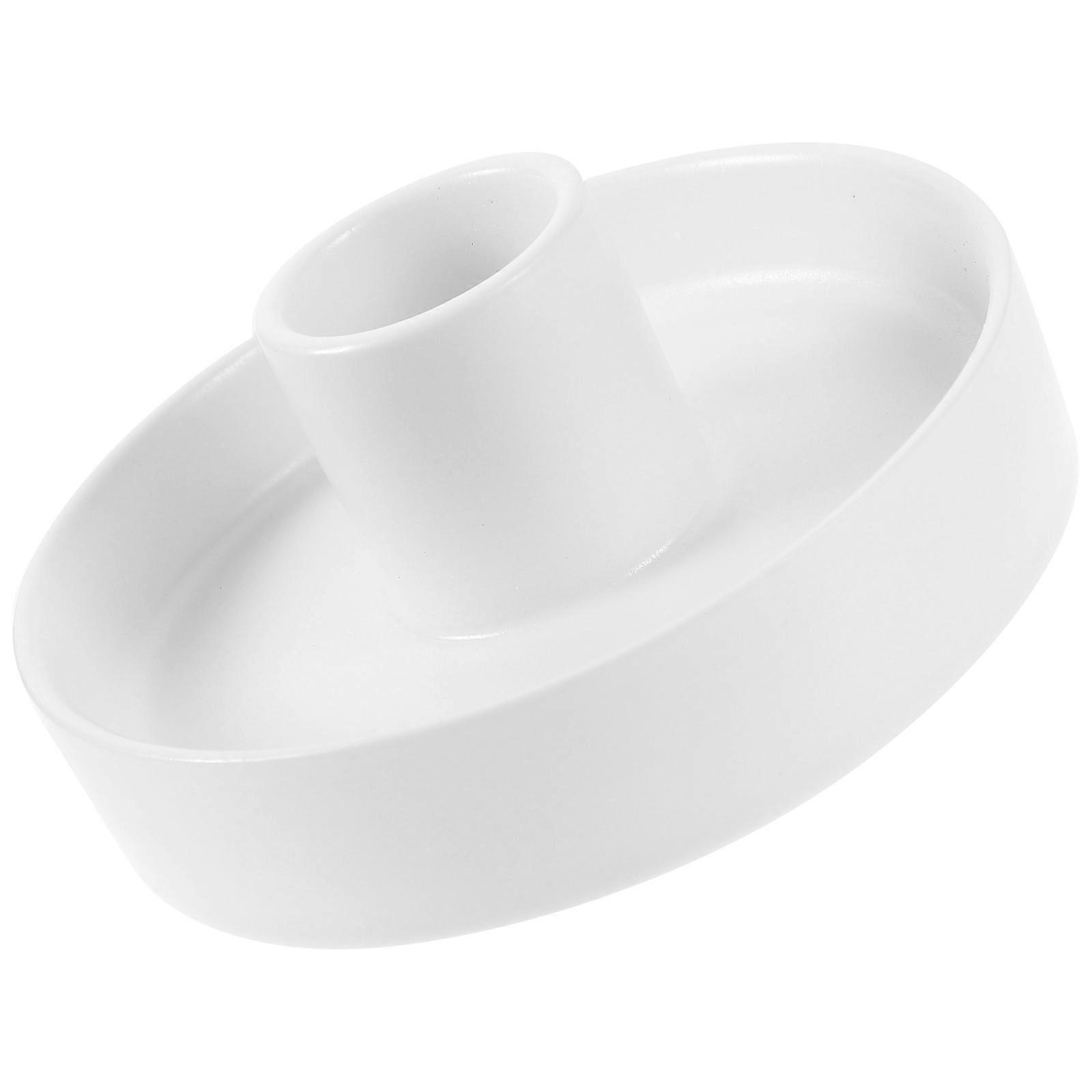 Purifying Meditation Stick Burner | Decorative Ceramic Candle Holder for Taper Candles | Lightweight Stable Design | Centerpiece Decor for Home,