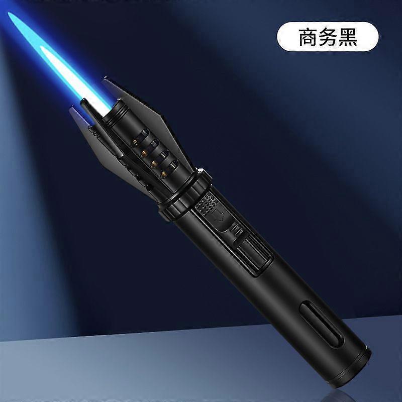 New Hand-Held Spray Gun Lighter Welding Gun Gas Lighters Windproof Direct Punching High Temperature Resistant Welding Gun Portable Outdoor