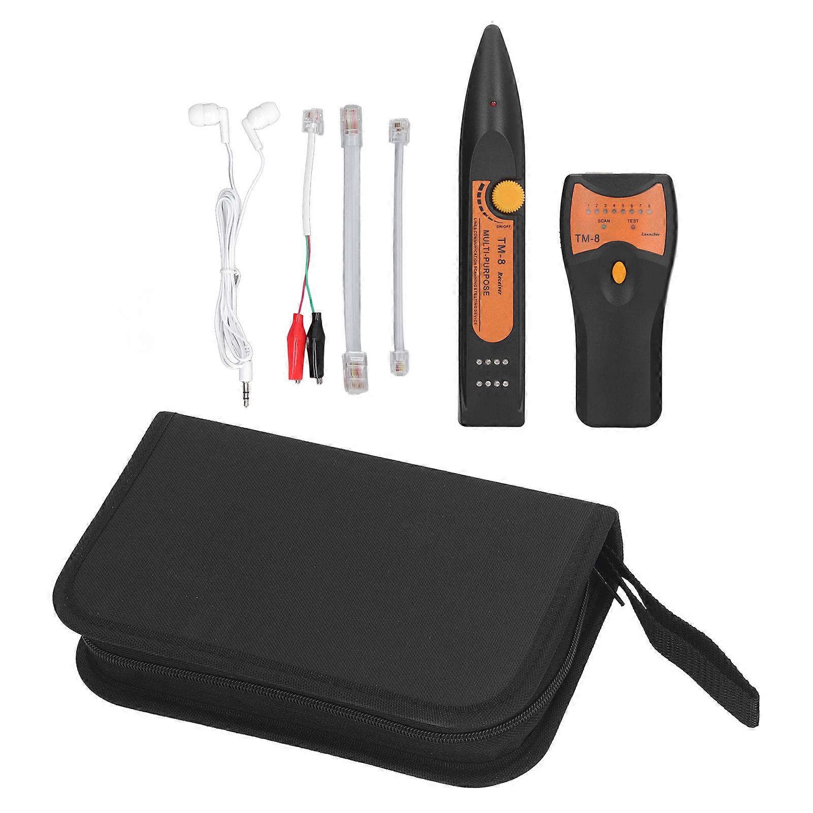 Network Cable Tester RJ45 Wire Tracer RJ11 Finder Locator Tool for Telephone Internet