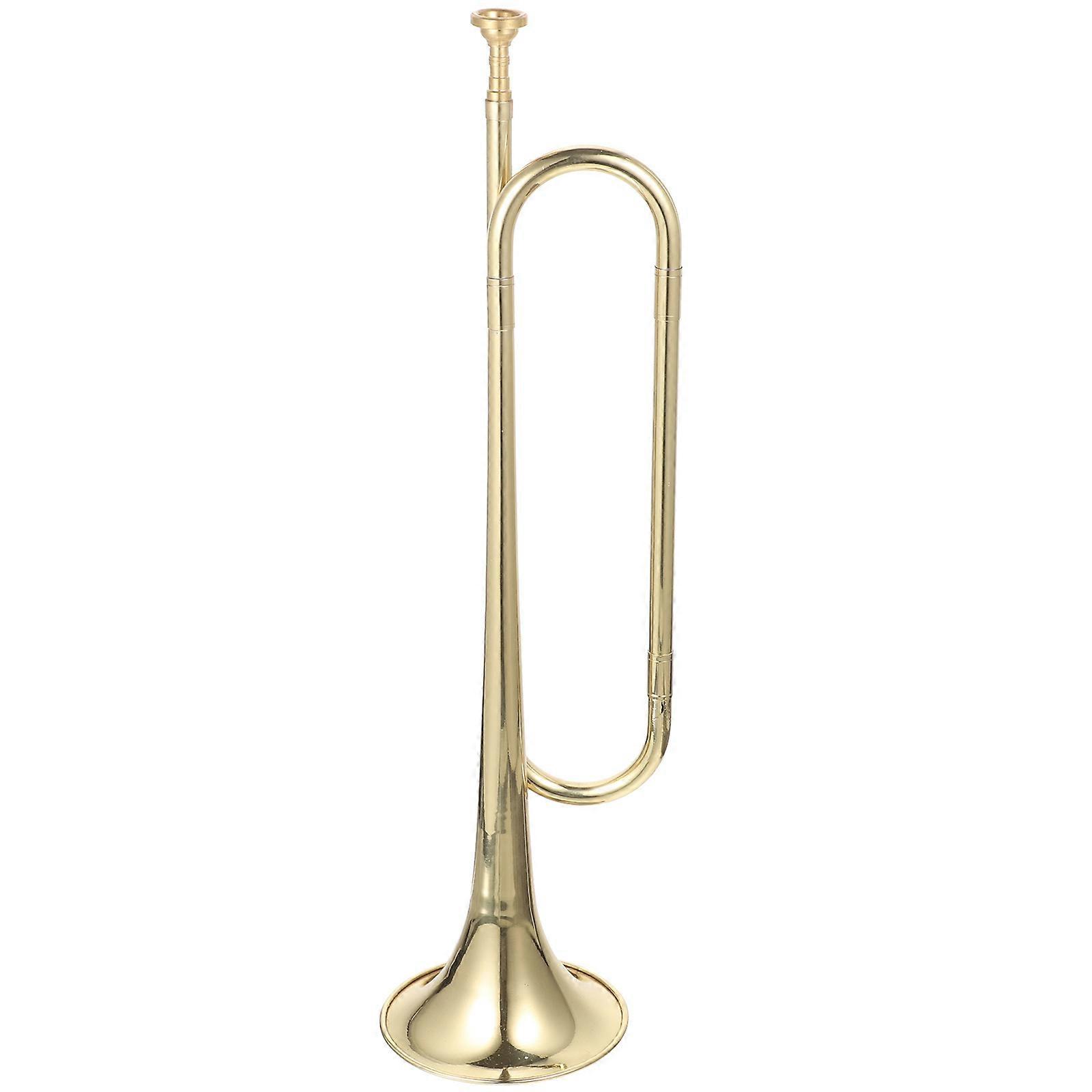 Trumpet for Flat Beginner, Durable Musical Instrument for School Bands, Creative Design Educational Toy for Boys