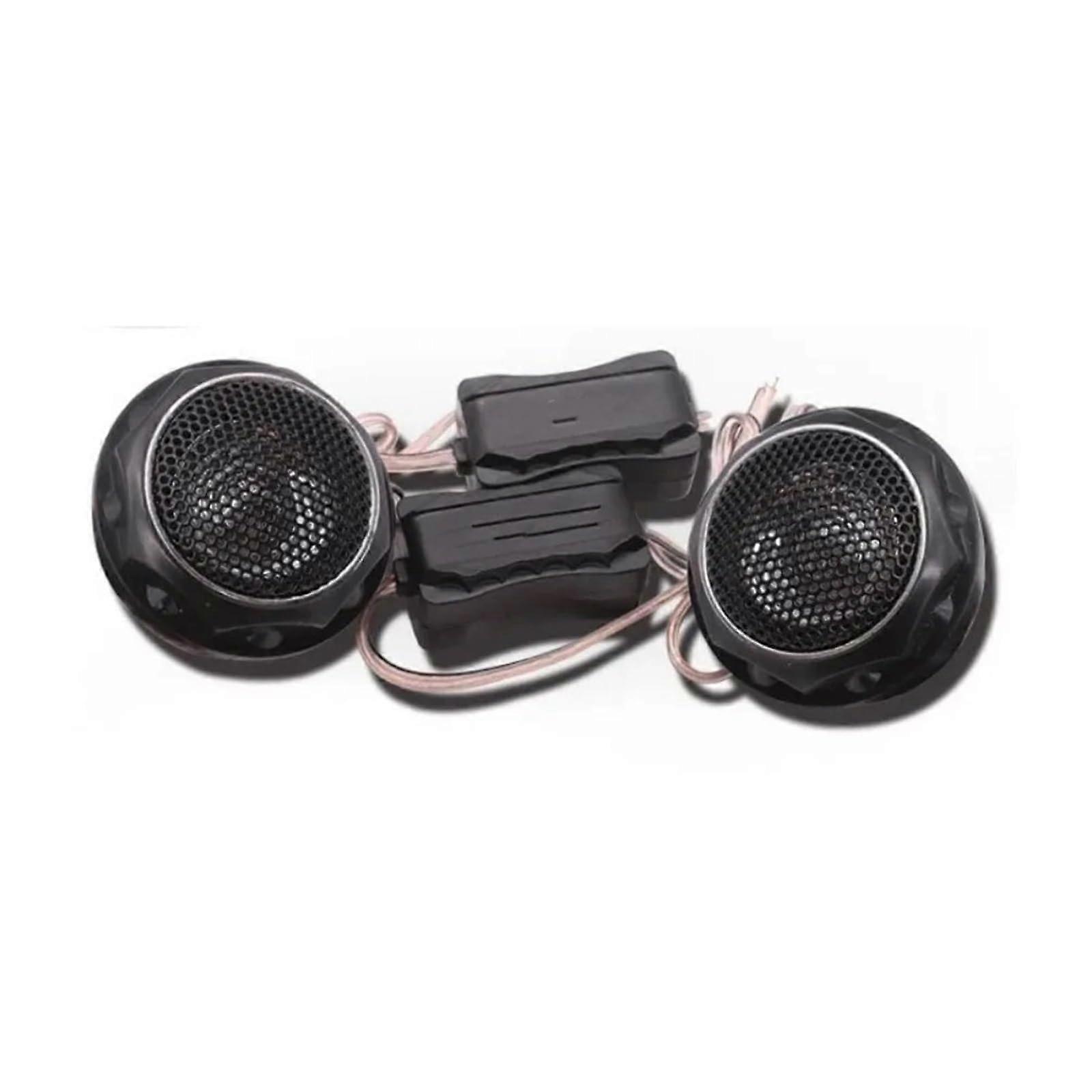 Audio Tweeter 2PCS Car Audio Upgrade 12V High-Performance Tweeter System Door Speakers Compatible with Amplifiers