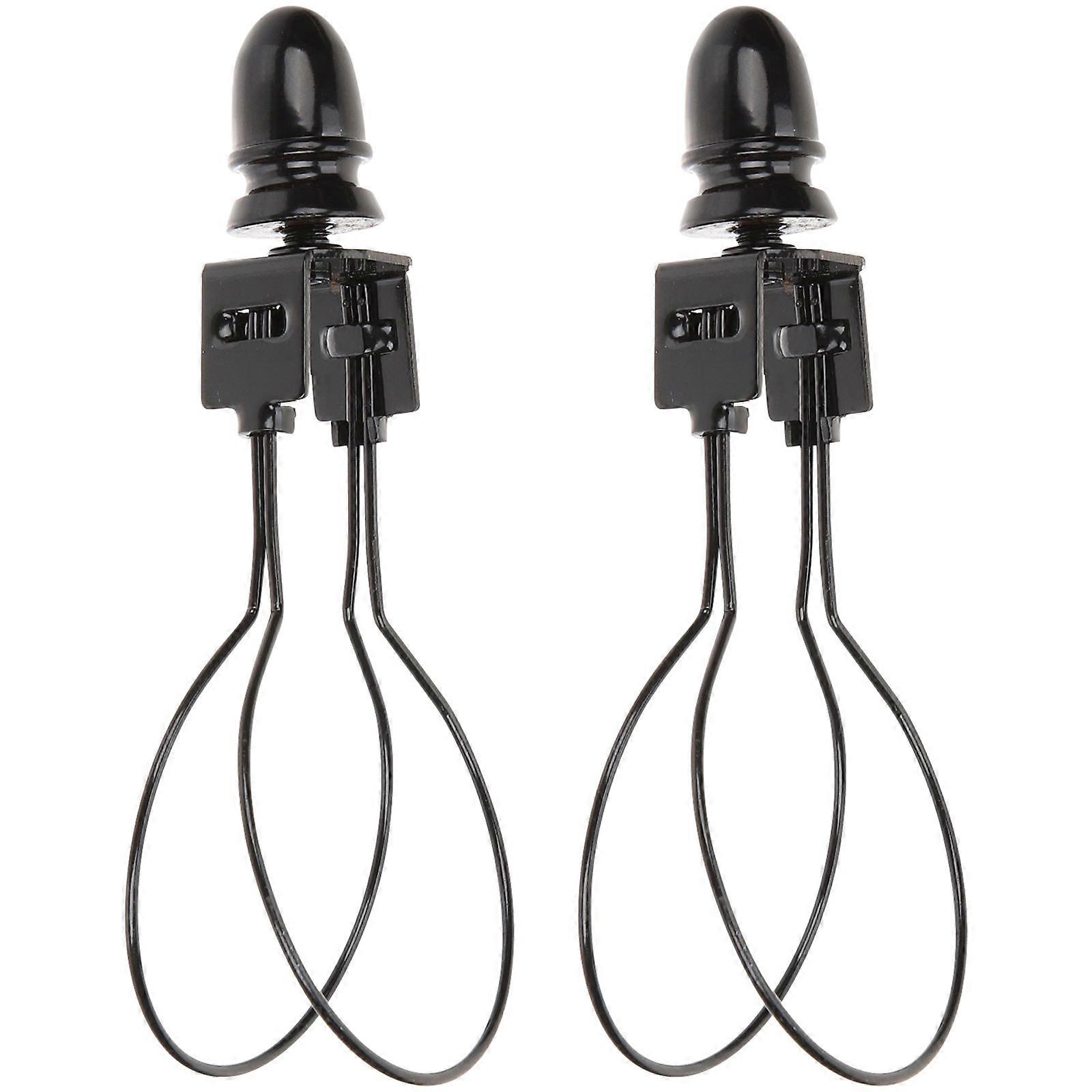 2pcs Lamp Shade Adapter Clips for Light Bulbs – Durable, Easy Install DIY Lighting Accessory for Any Bulb Type