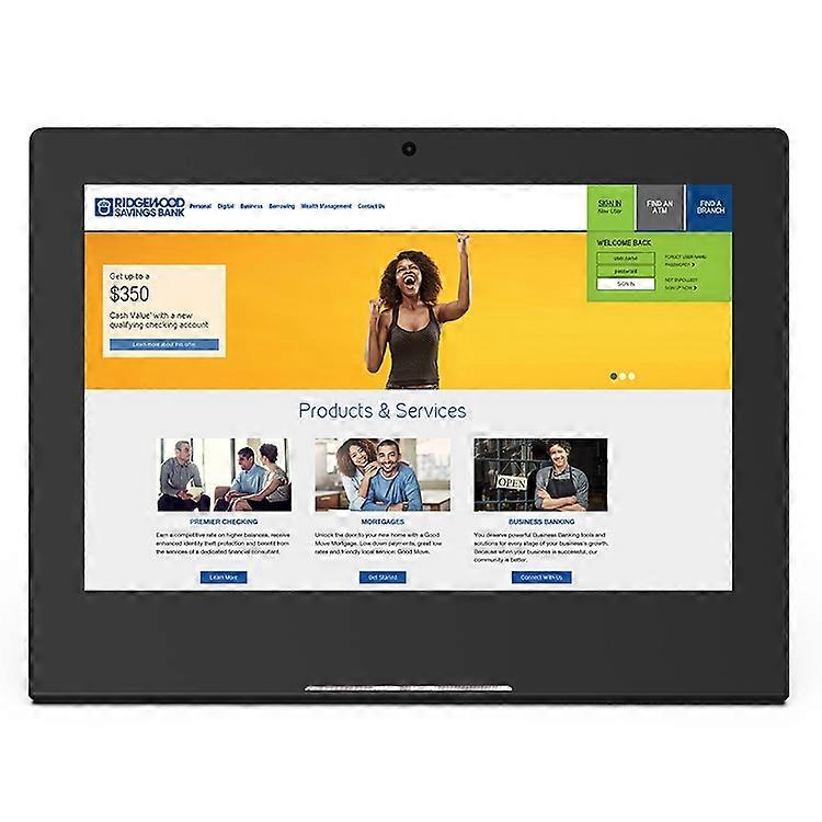 10.1 inch IPS Screen All in One PC, 1GB+16GB, Android 6.0, Quad Core Cortex A17, 1.2G, RK3128, Support RJ45 & Bluetooth & WiFi & TF Card & HDMI