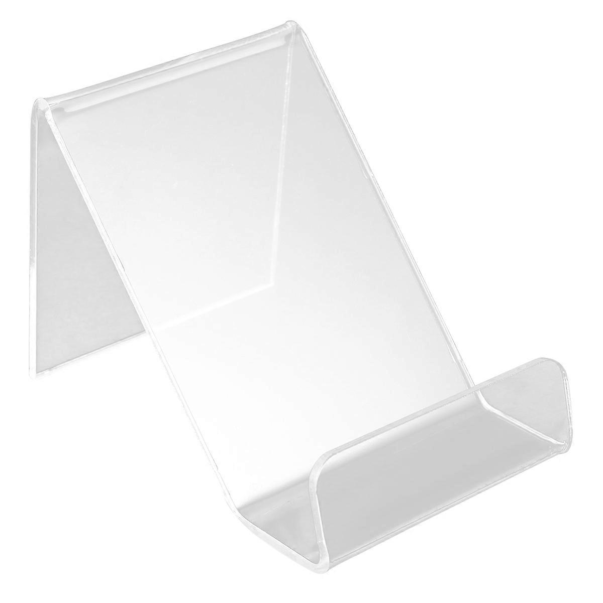 Transparent Acrylic Phone Bracket Stand Shockproof Holder Display for Home Office Video Watching Support