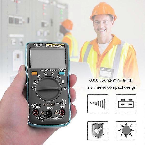 ZT102 Digital-Multimeter 6000 Counts Voltmeter, Elektrischer Tester, Spannungsmesser, Multimeter
