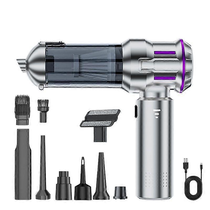 Cordless Car Vacuum with One-Touch Dust Removal