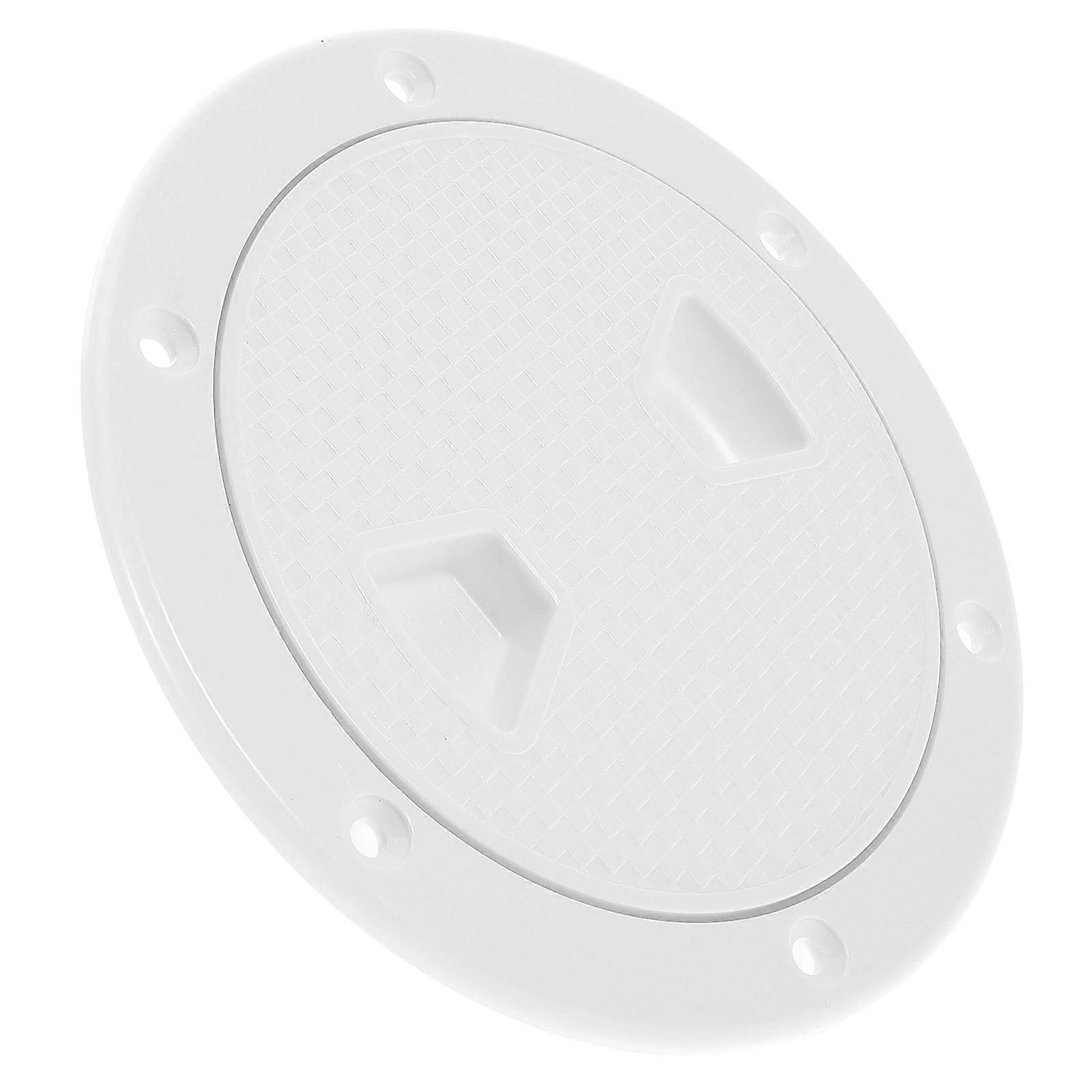Non Slip Circular Access Hatch Cover for Yacht, Kayak & Boat   Durable, Splashproof Deck Plate with User Friendly Design