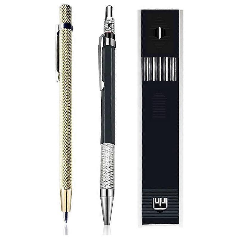 木匠铅笔 12 支。可更换标记盒和硬质合金工具,用于木材玻璃陶瓷钢化钢
