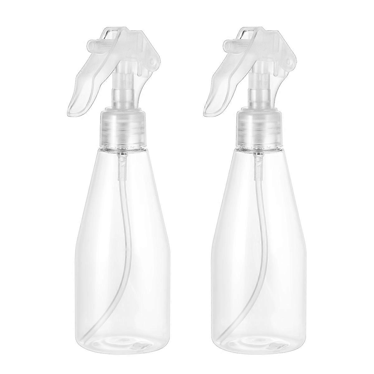 Transparent Plastic Watering Can with Comfortable Grip Handles 200ml Ideal for Garden Use