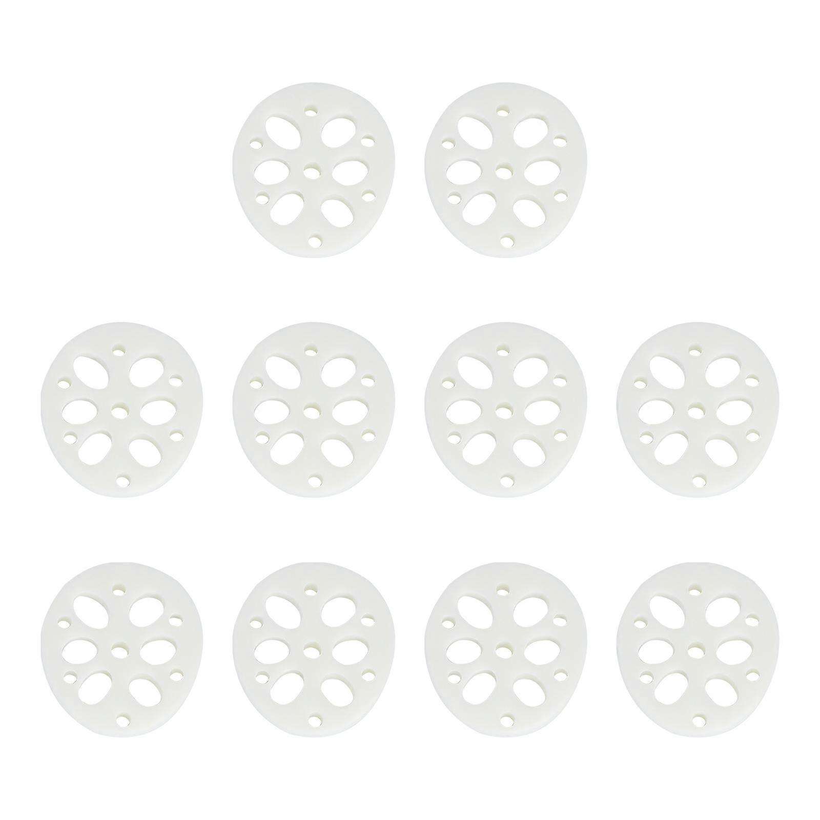 Lightweight Resin Earrings in Distinctive Lotus Shape, Perfect