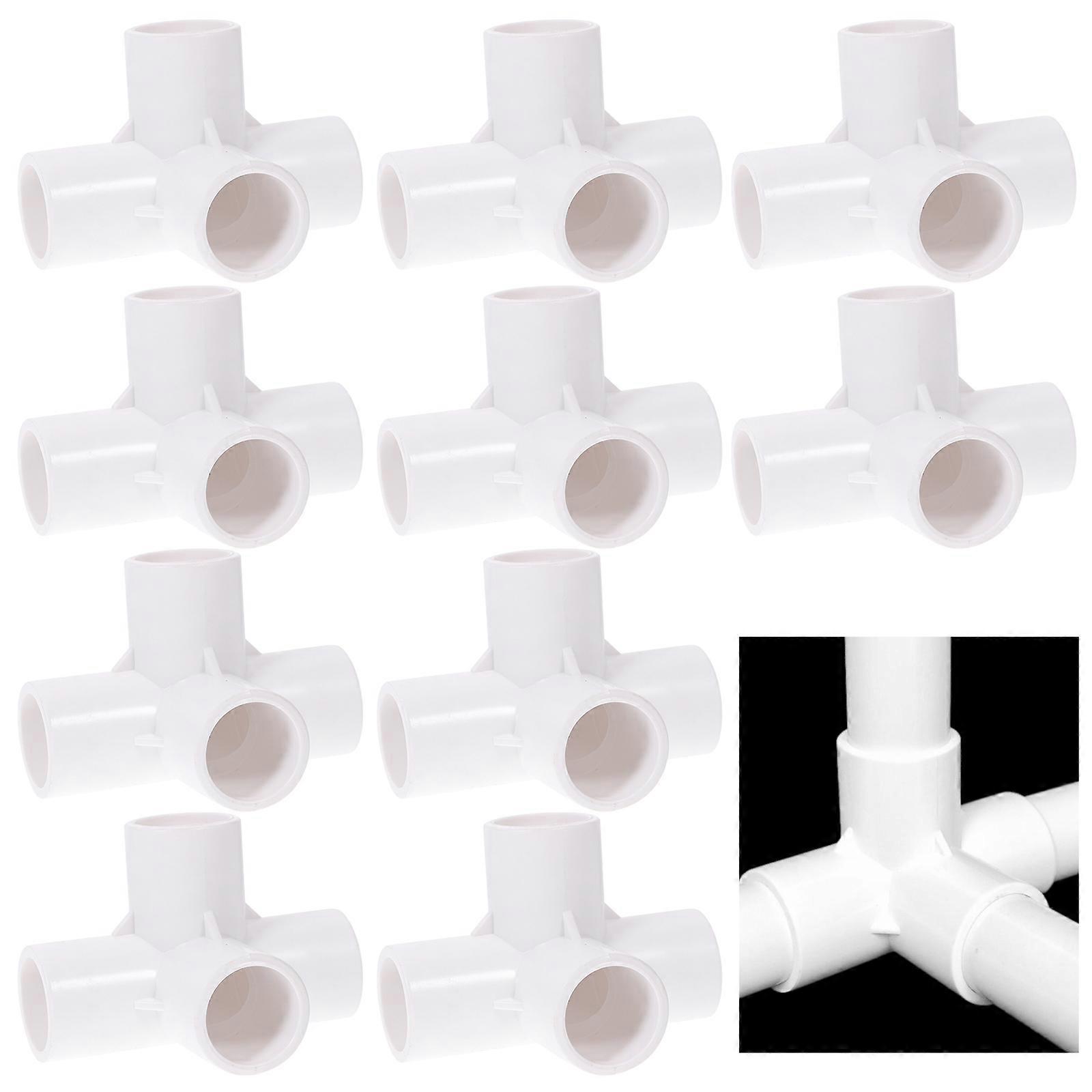 10pcs PVC Joint Fitting for Tent Connector and Greenhouse