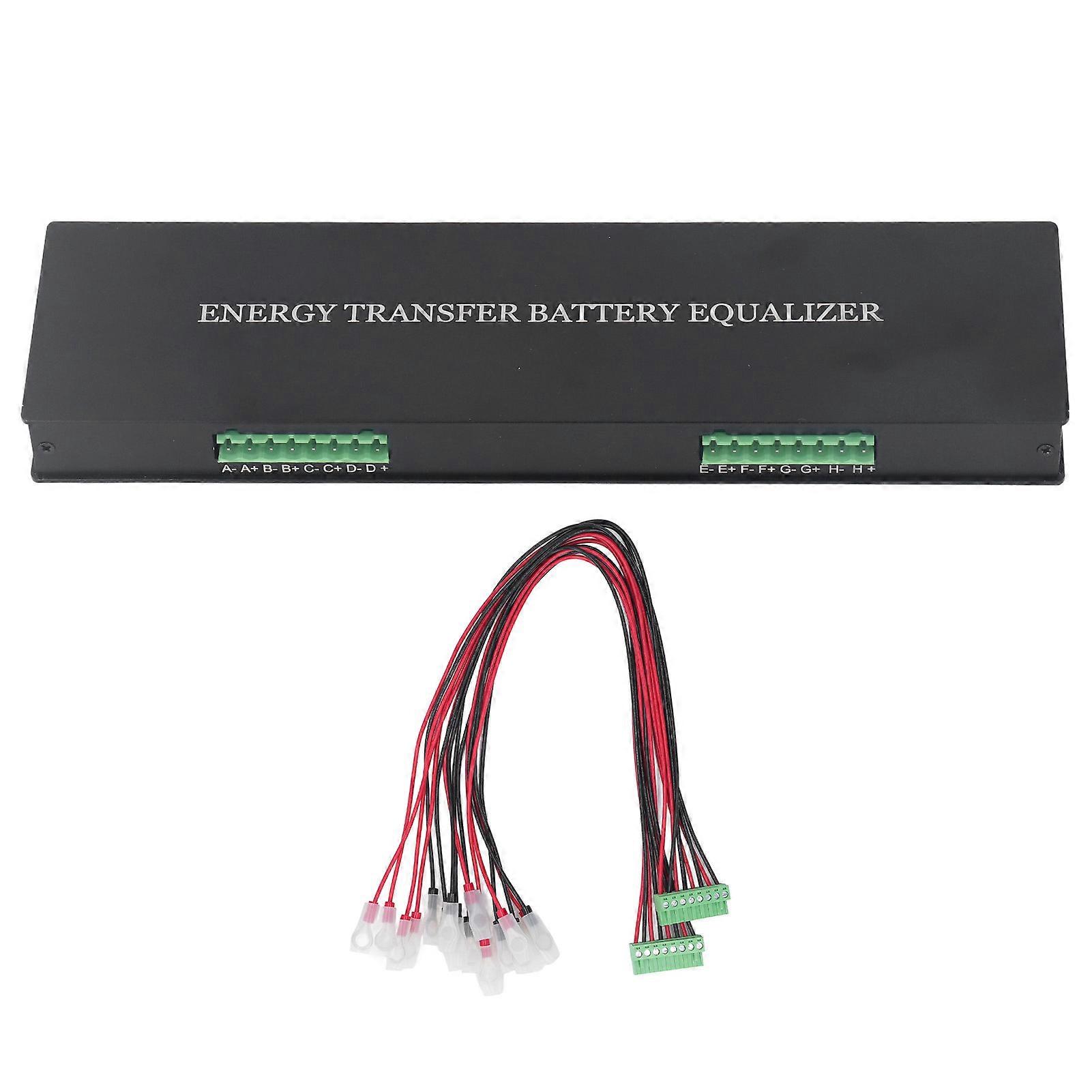 Risegun Battery Equalizer, 96V IP67 Waterproof Reverse Polarity Protection Battery Voltage ncer