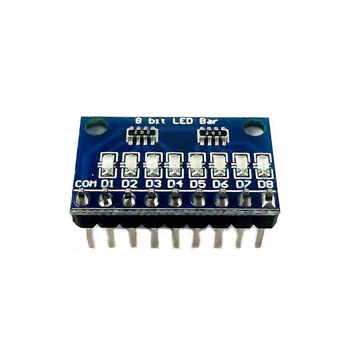 For 1pcs 33v 5v 8 Bit Common Cathode Led Indicator Module Diy Kit Fruugo Uk Blue