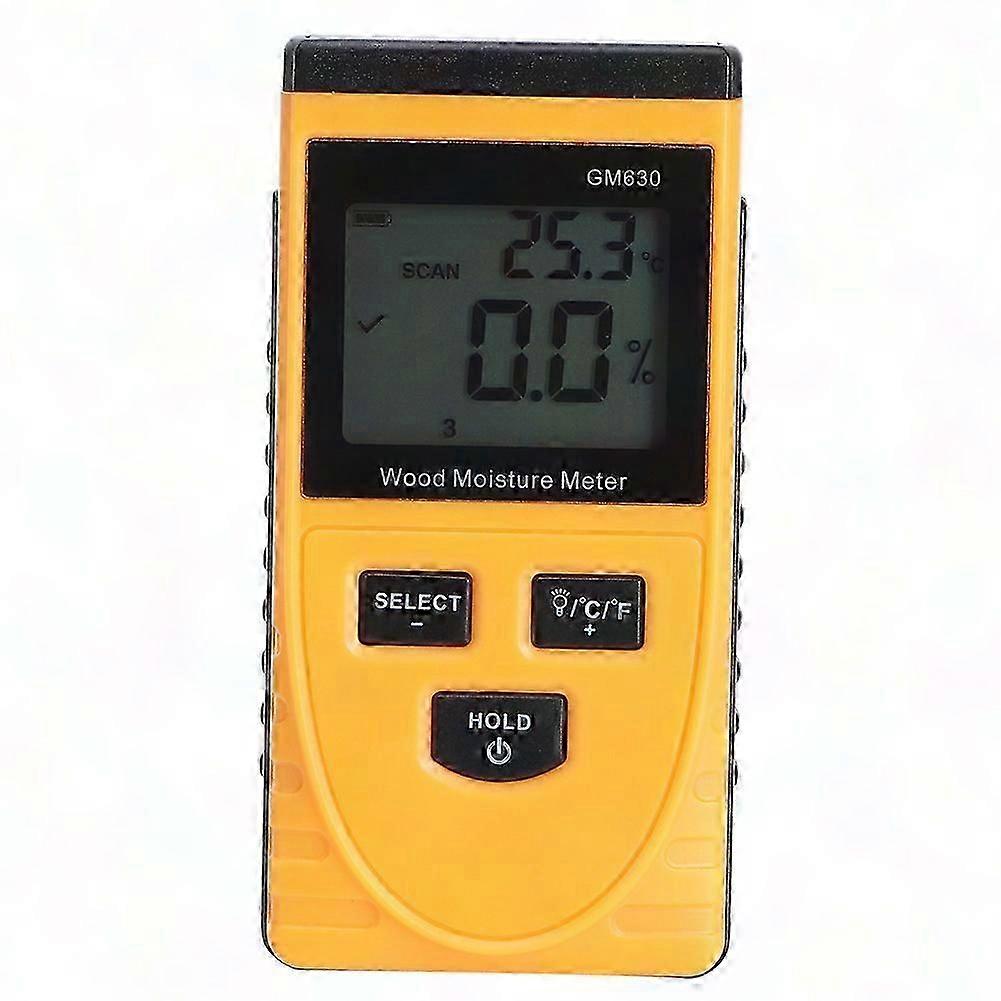 Digital Handheld Wood Moisture Meter Damp Detector Hygrometer Tester Sensor