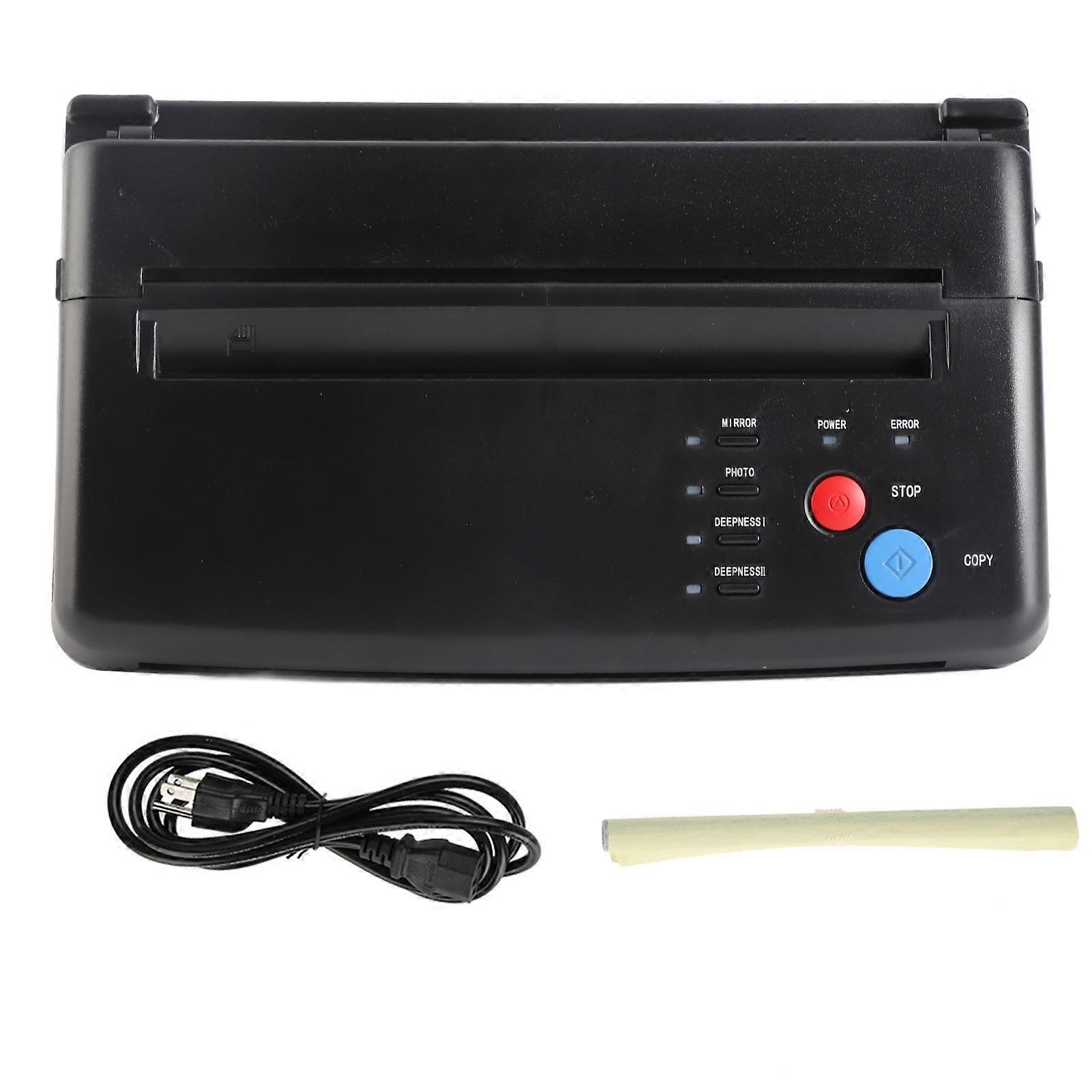 2Types Portable A5 A4 Paper Tattoo Transfer Stencil Thermal Copier Printer Machine