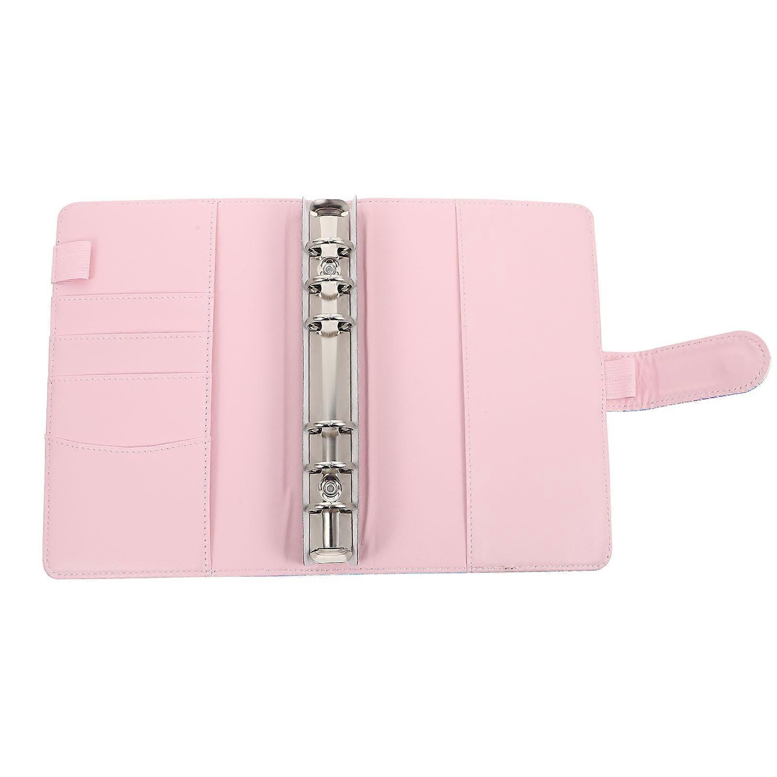 Notepad Case with Magnetic Buckle for School in Assorted Color Imitation Practical and