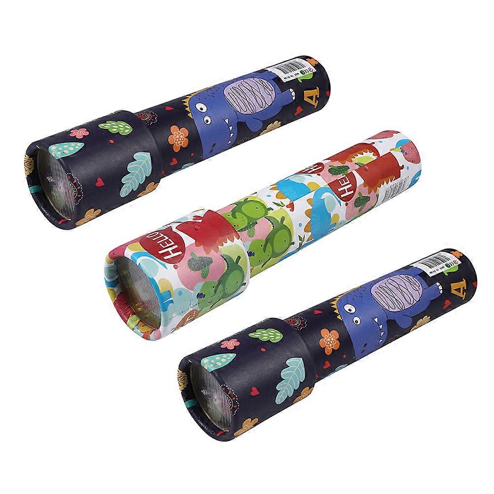 子供用認知玩具万華鏡子供用感情プロモーション19.5X4.5CM 3Pcs