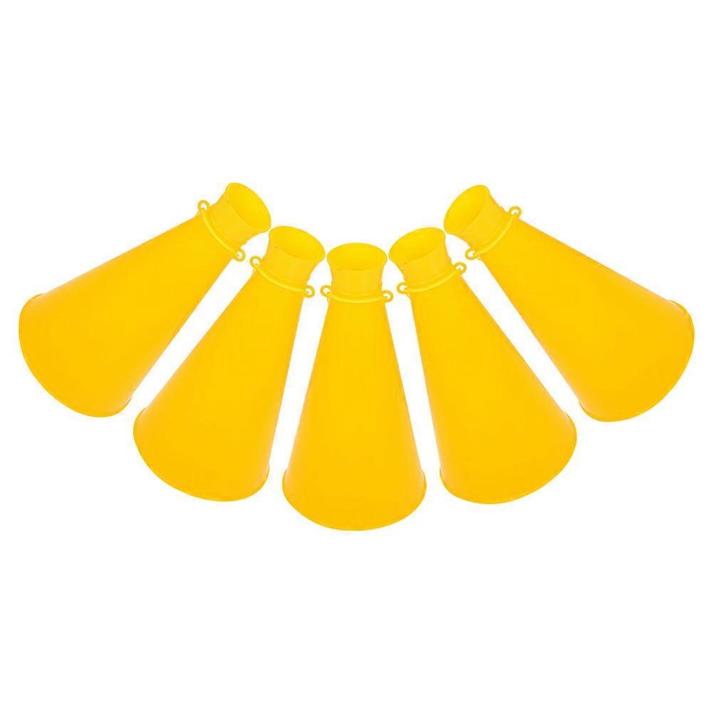 Cheer Megaphones Plastic Noise Makers for Sporting Events 5Pcs Set