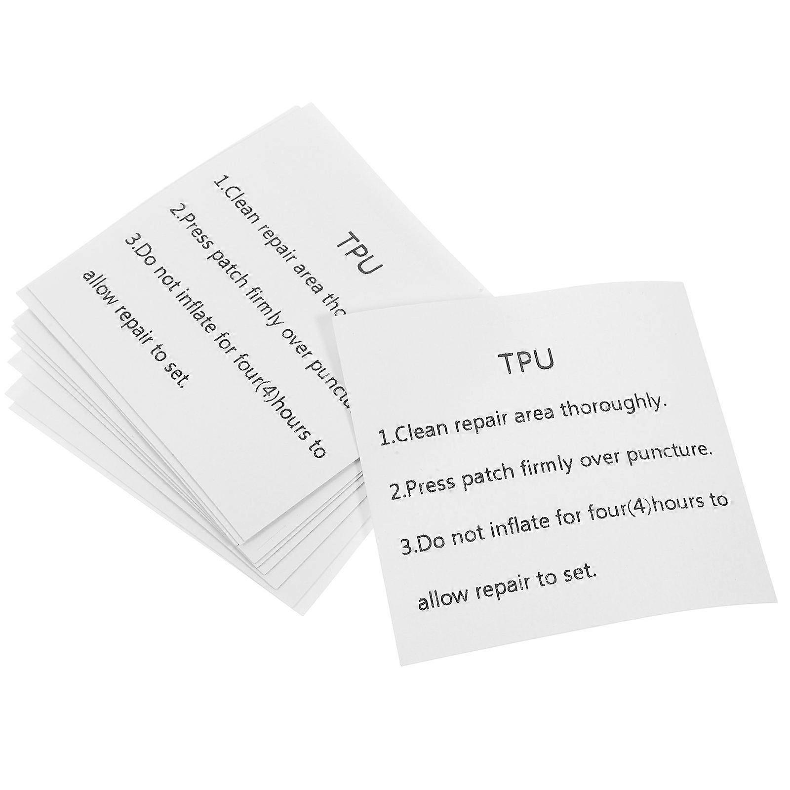 2 Sets of TPU Repair Patch Inflatable Products Repair Sticker Adhesive Patch