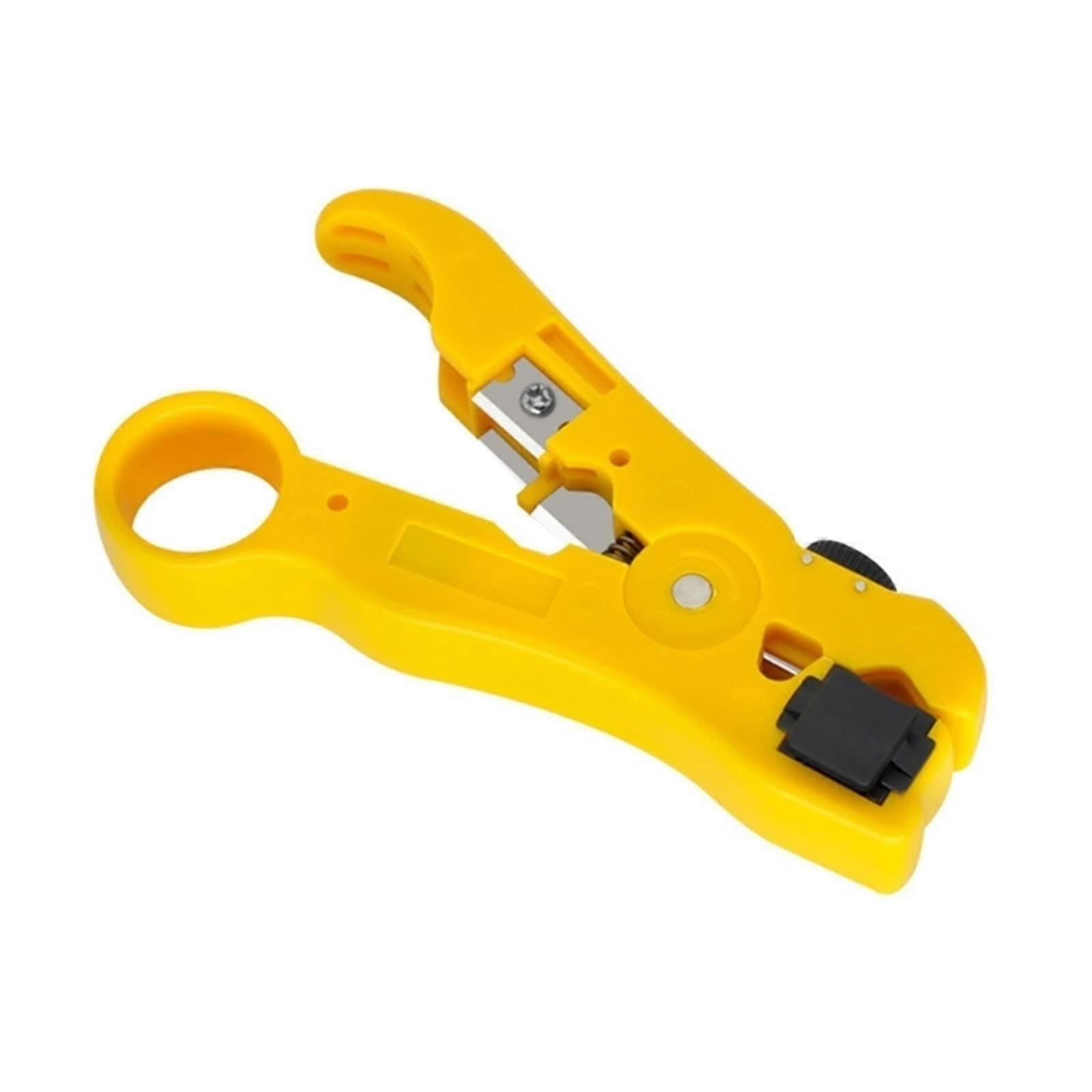 Wire stripper, Professional electrician wire tool, Cable stripper, Cutter, Crimper, Automatic, Multifunctional crimping wire stripper Nero