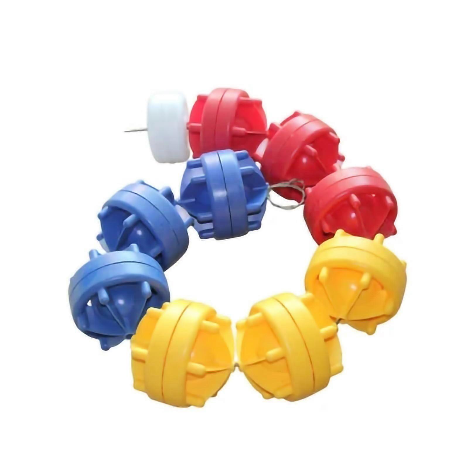 Swimming pool buoy, plastic rope, float, safety separation buoy line for dividing swimming pool lane areas (Size: 6m/19.7ft)