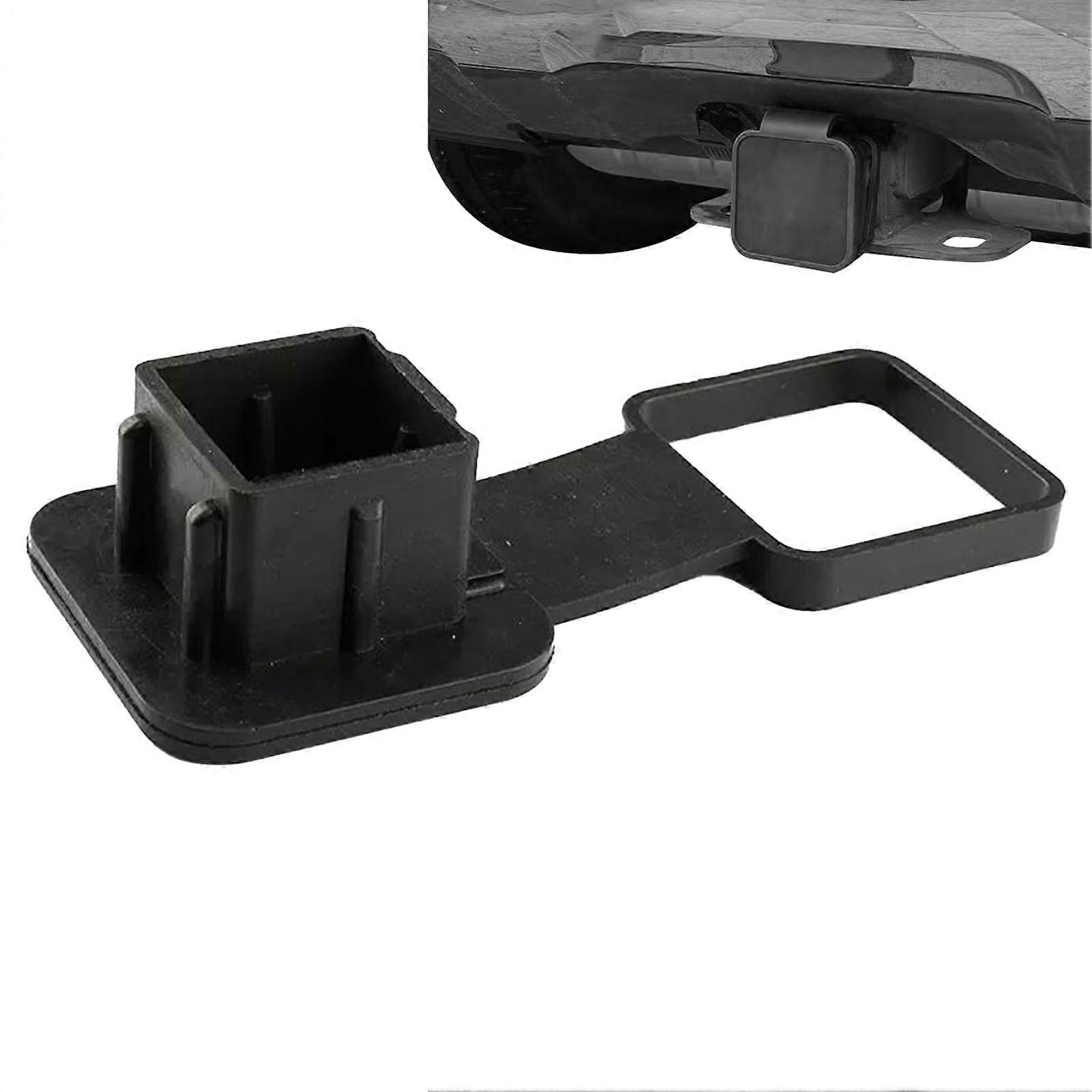 Trailer Hitch Covers Dustproof Dual Receiver for 2 Hitches Exterior Car Accessory for Vehicles Trucks SUVs